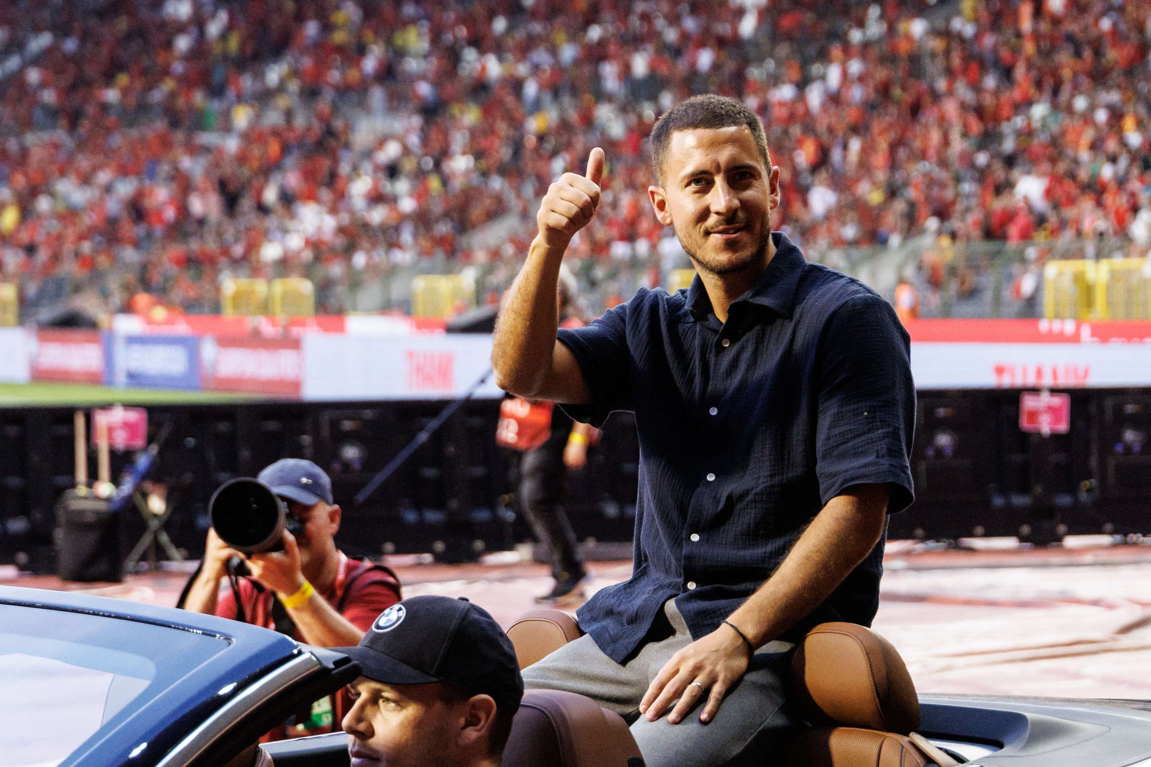 SOCCER EURO QUALIF BELGIUM VS AUSTRIA