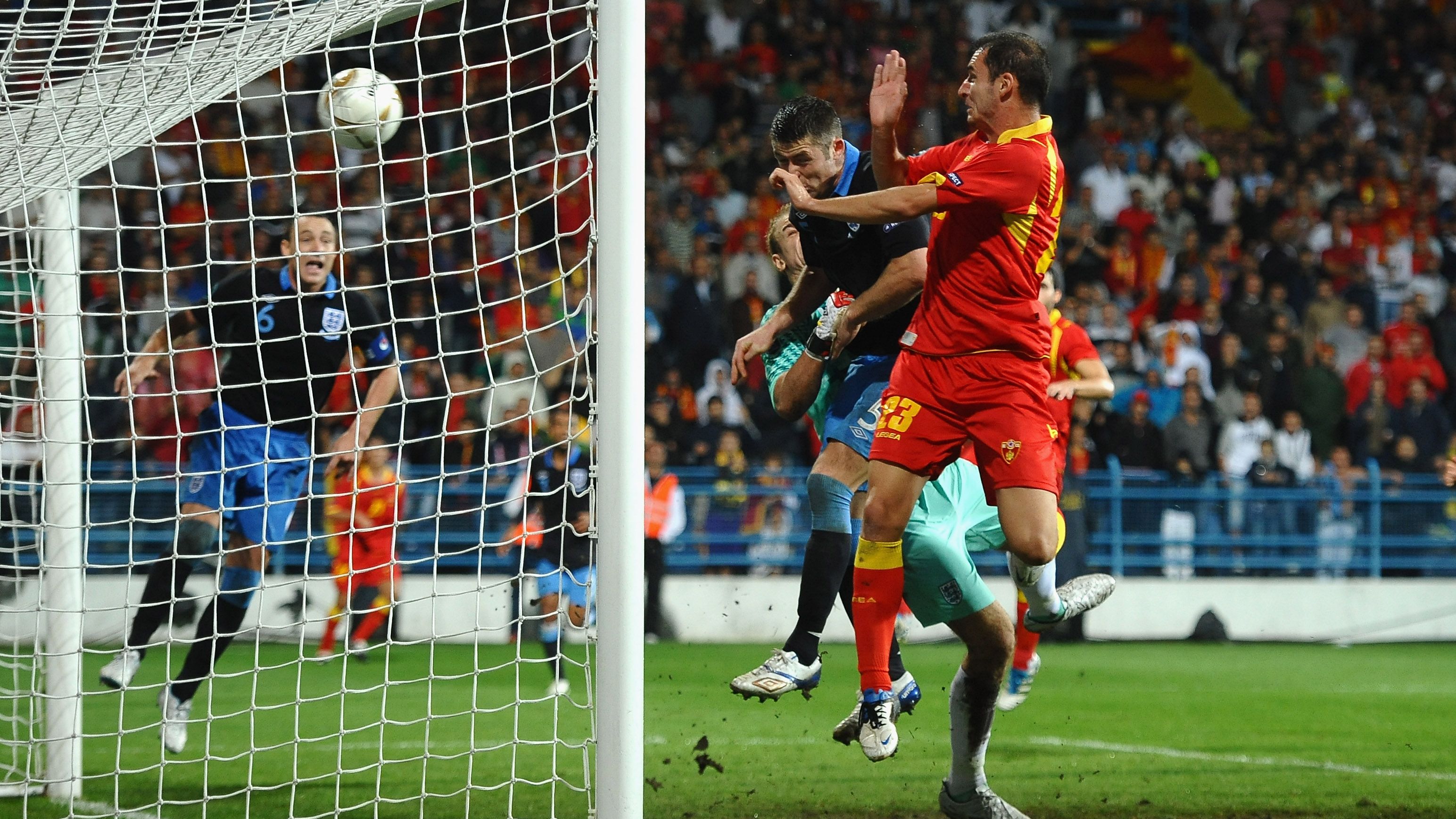 Montenegro v England - EURO 2012 Qualifier