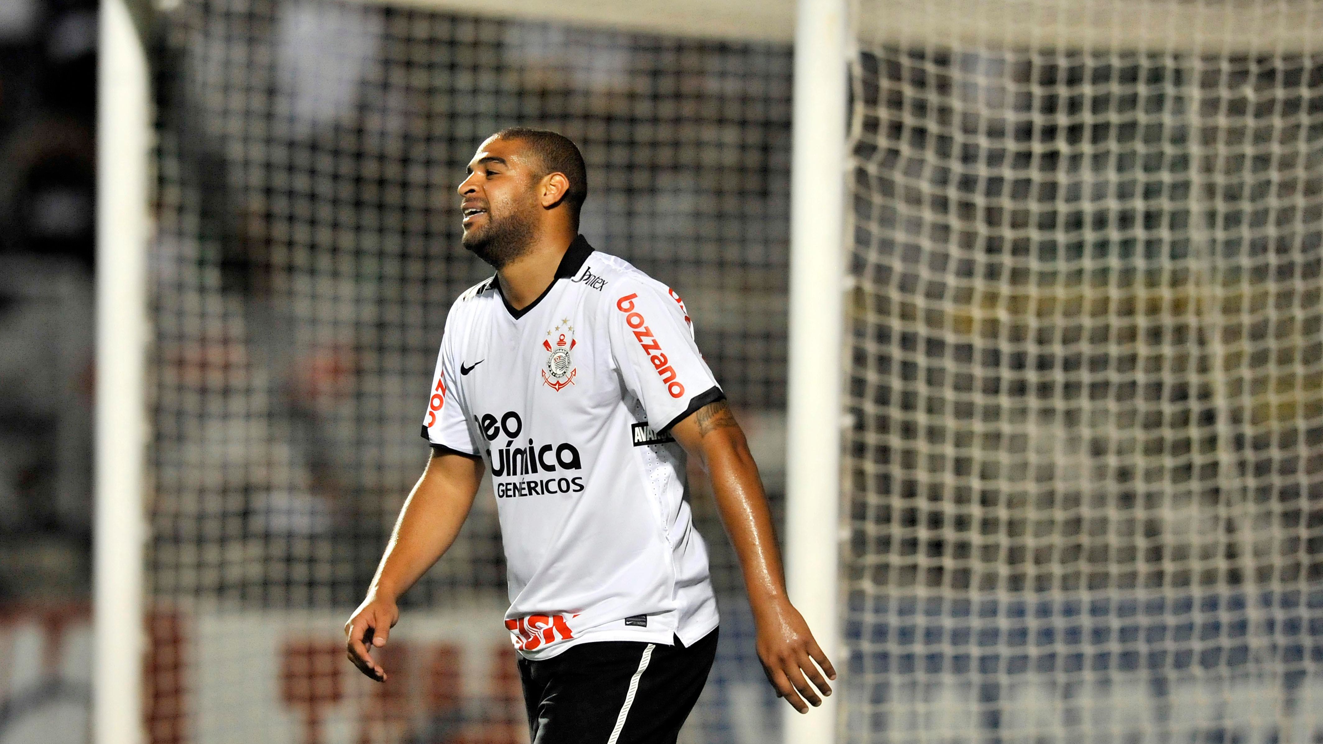 Brazilian striker Adriano, of Corinthian