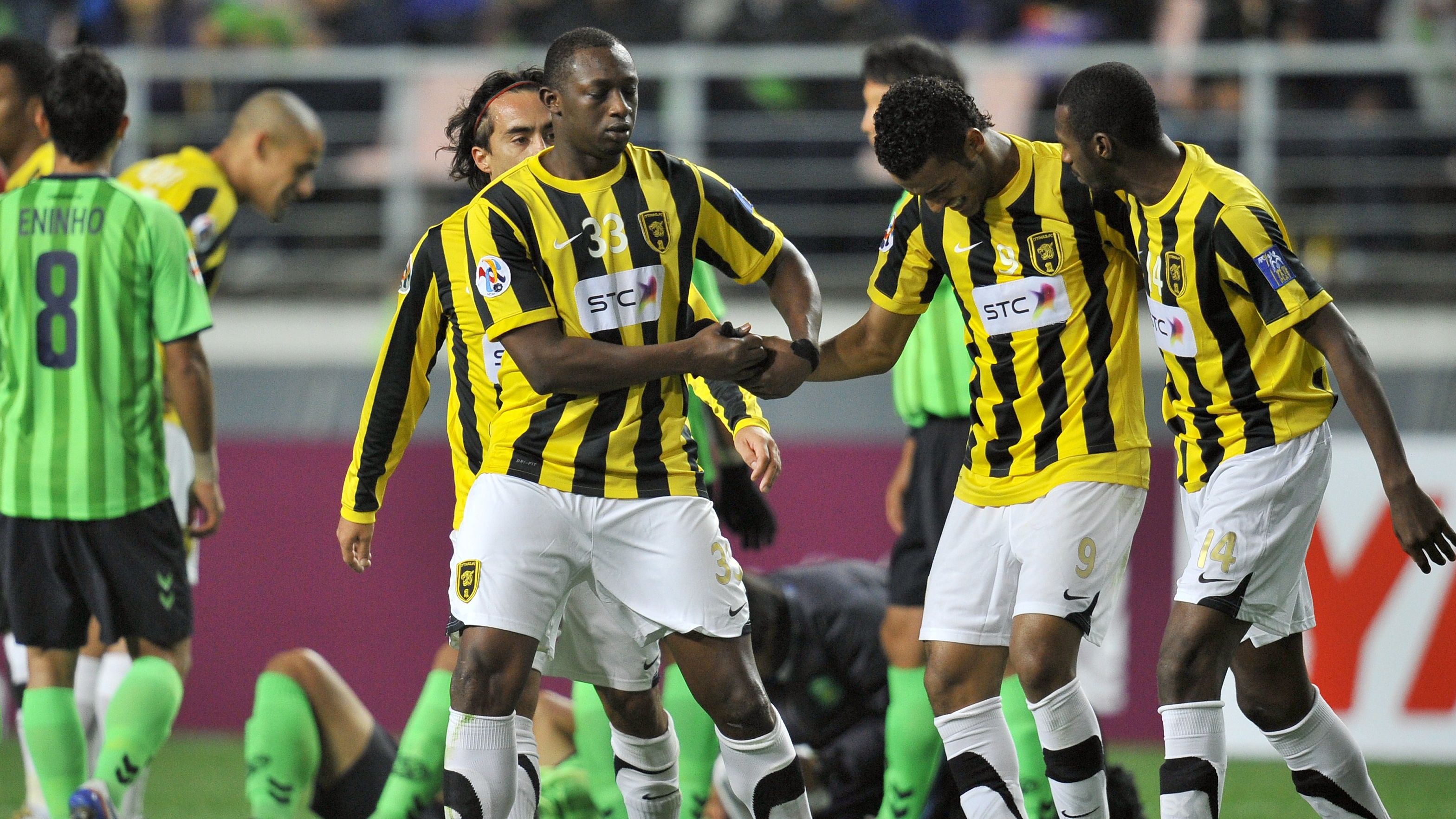 Saudi Arabia's Al Ittihad forward Naif H