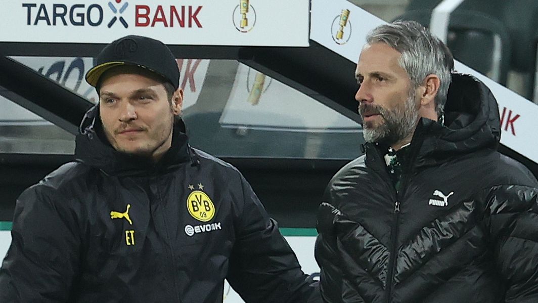 Borussia Mönchengladbach v Borussia Dortmund - DFB Cup: Quarter Final