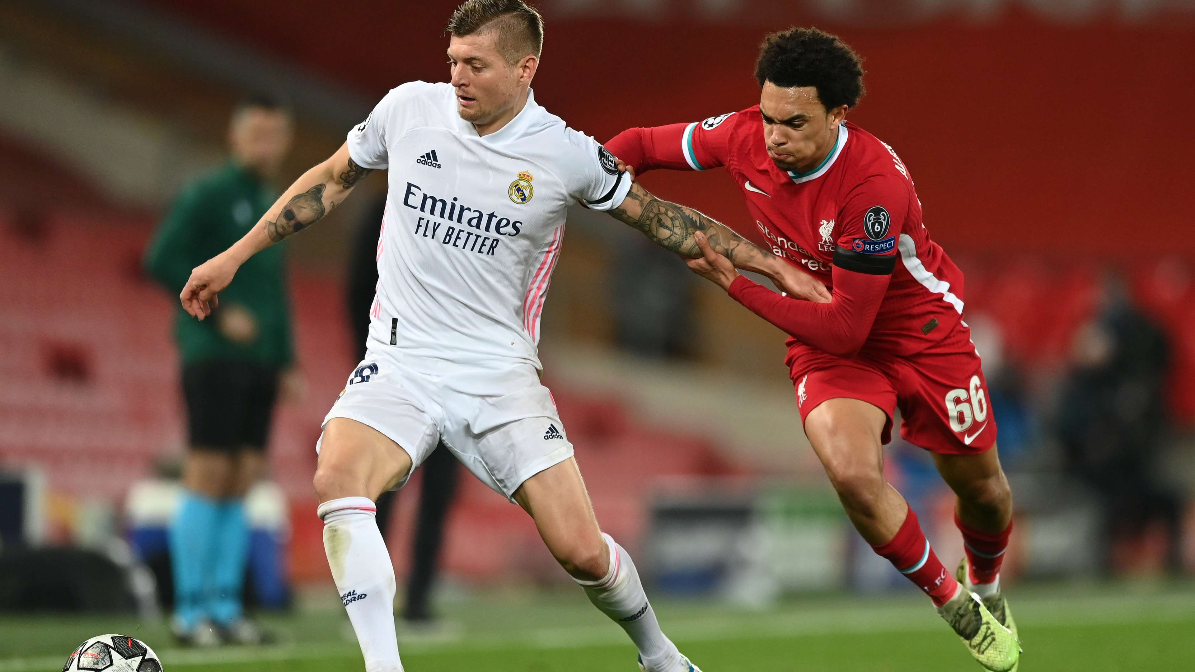 Liverpool FC v Real Madrid - UEFA Champions League Quarter Final: Leg Two