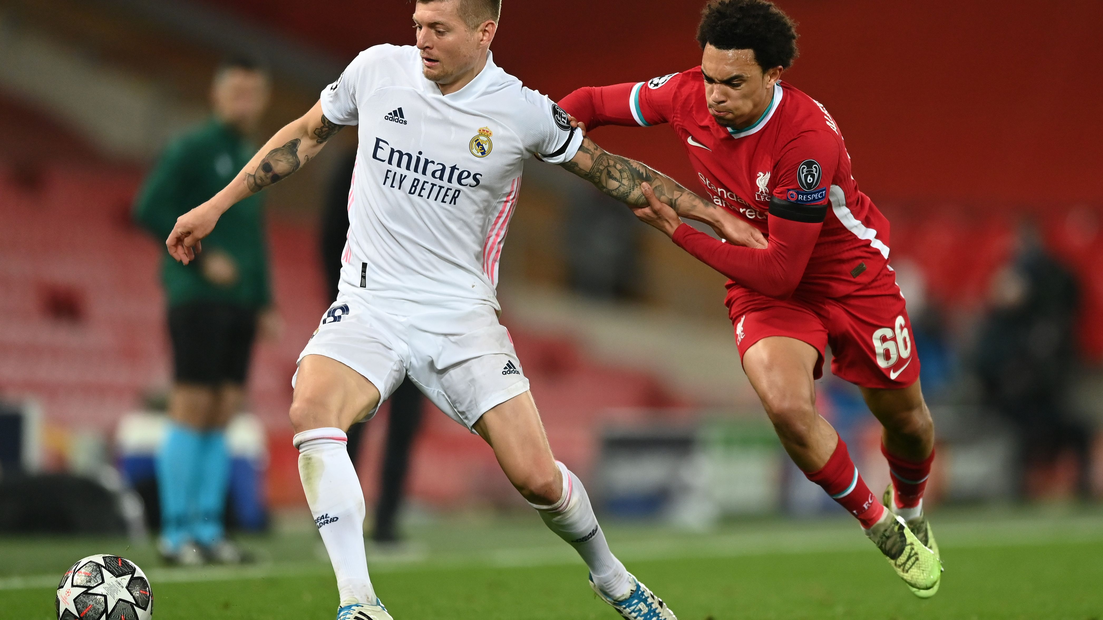 Liverpool FC v Real Madrid - UEFA Champions League Quarter Final: Leg Two