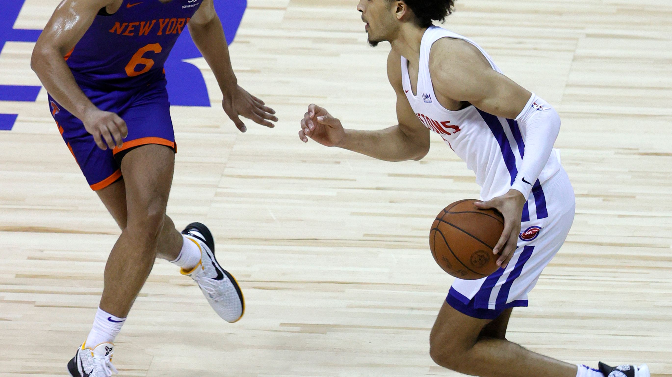 New York Knicks v Detroit Pistons
