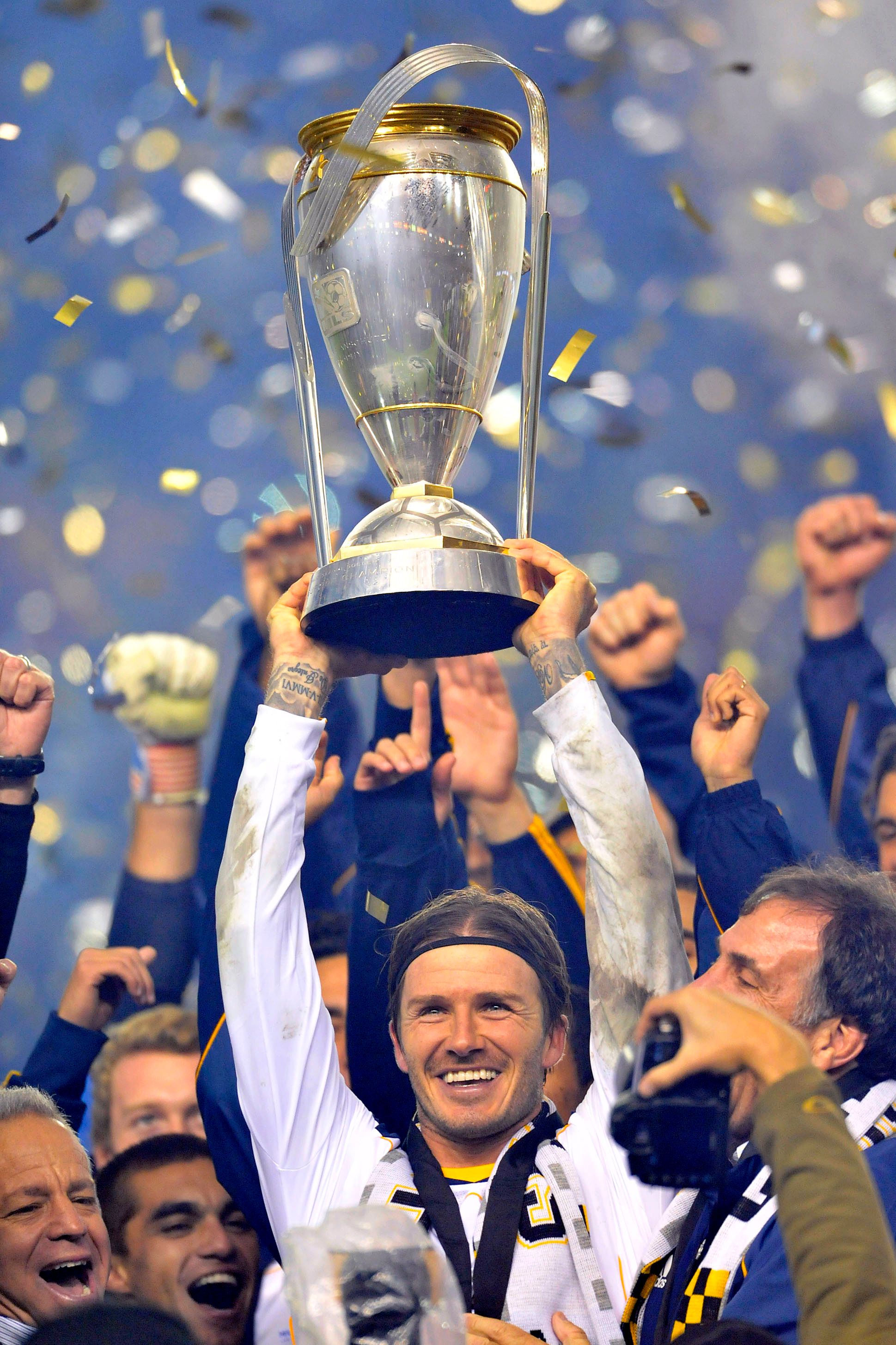 Celebrities Attend the 2011 MLS Cup - Houston Dynamo v Los Angeles Galaxy