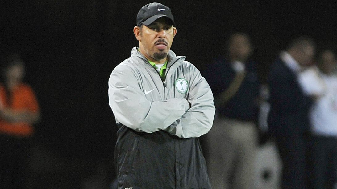 Saudi Arabia head coach Khalid Alkoroni