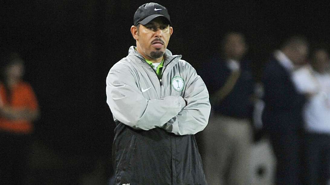 Saudi Arabia head coach Khalid Alkoroni