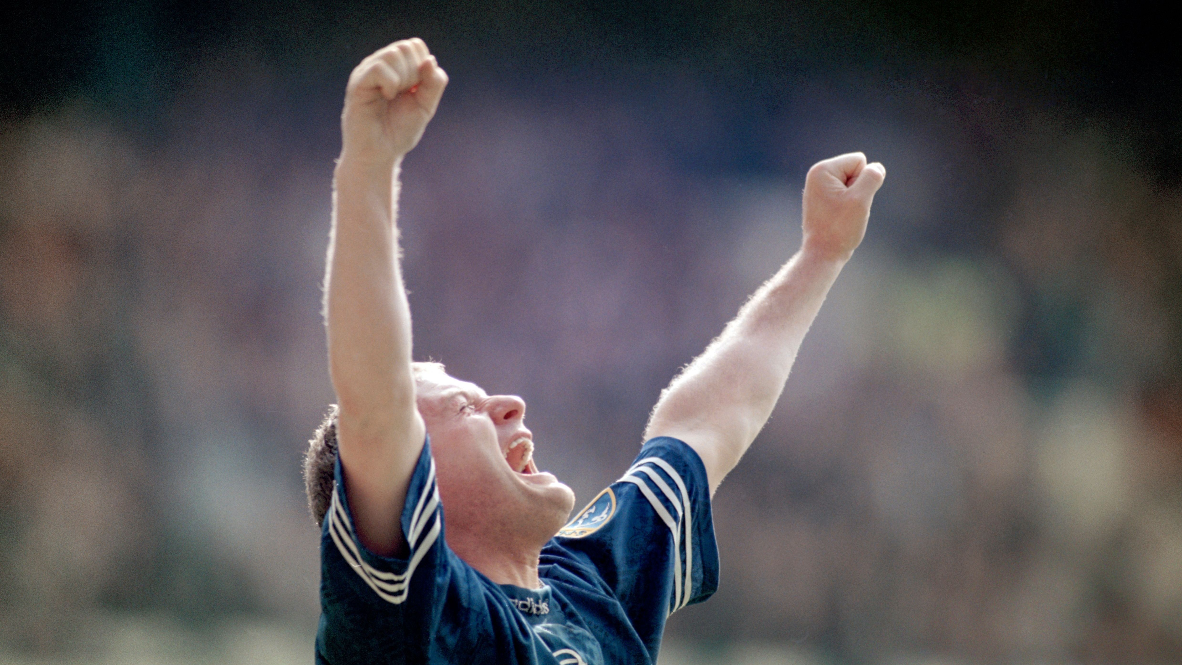 Paul Gascoigne Glasgow Rangers v Aberdeen 1996