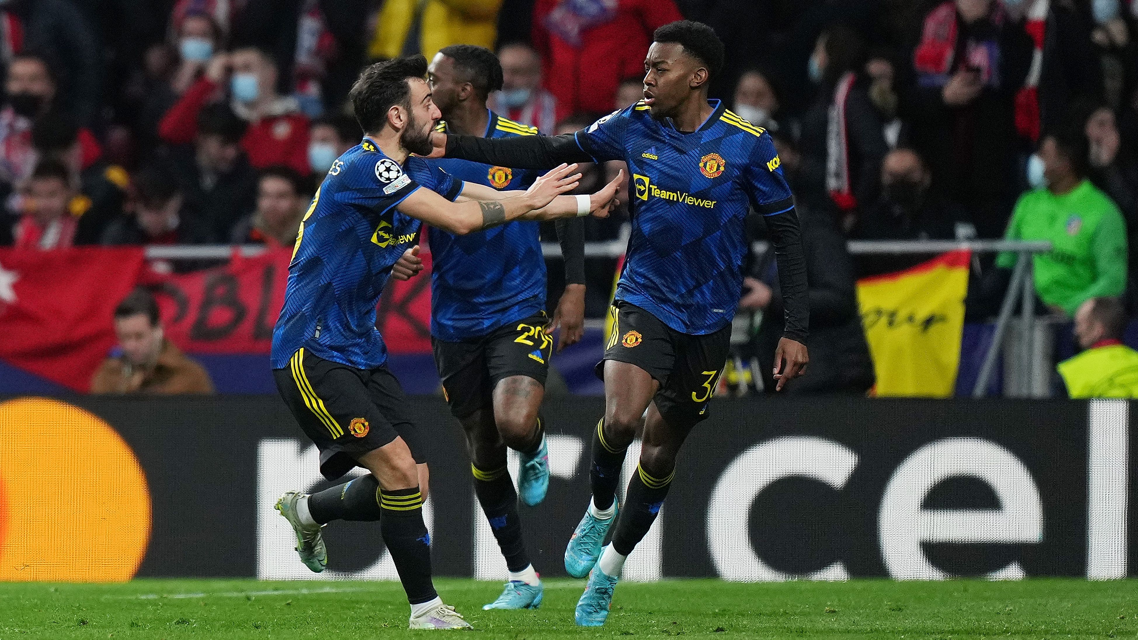 Atletico Madrid v Manchester United: Round Of Sixteen Leg One - UEFA Champions League