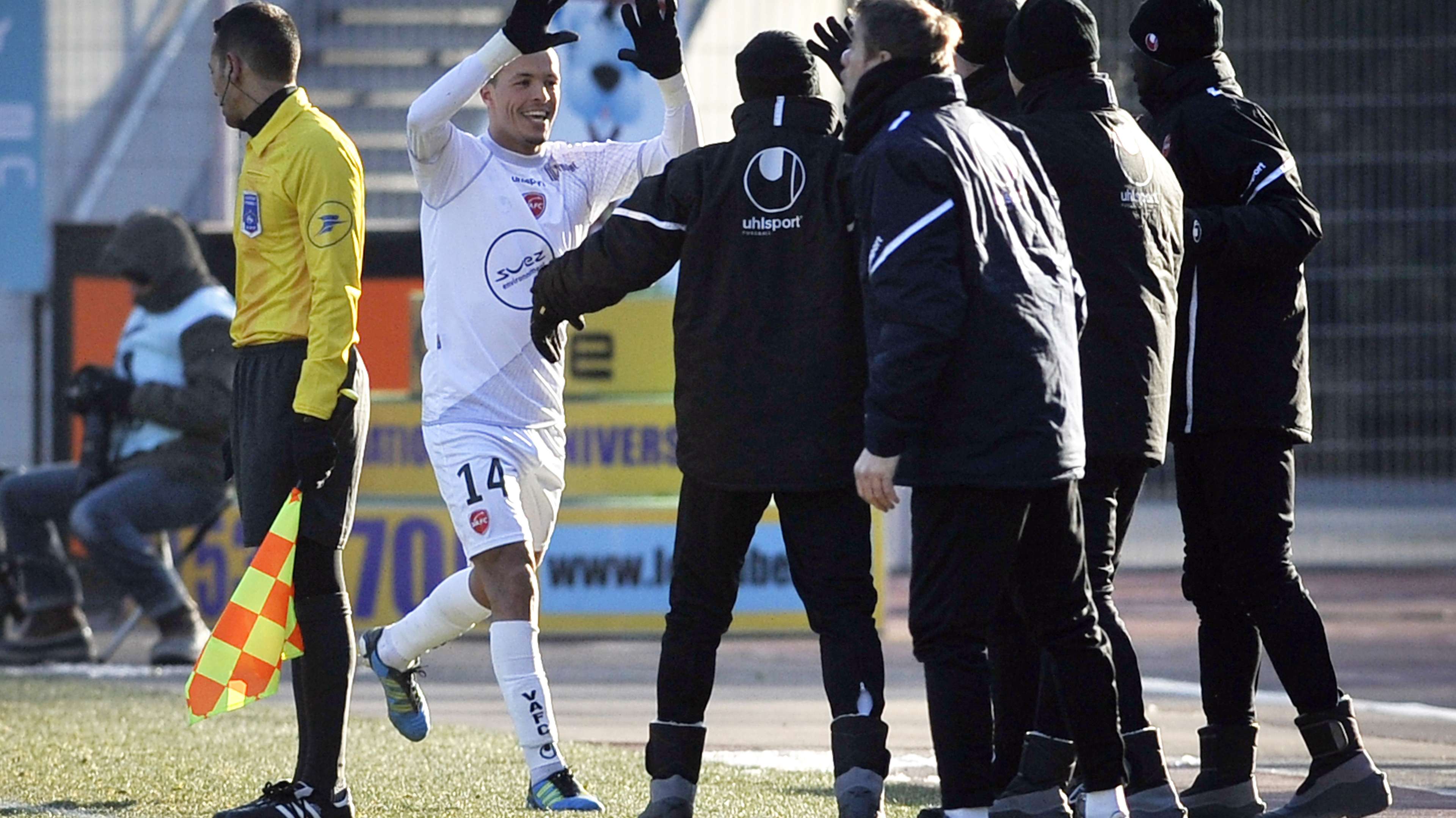 Valenciennes' Algerian midfielder Foued