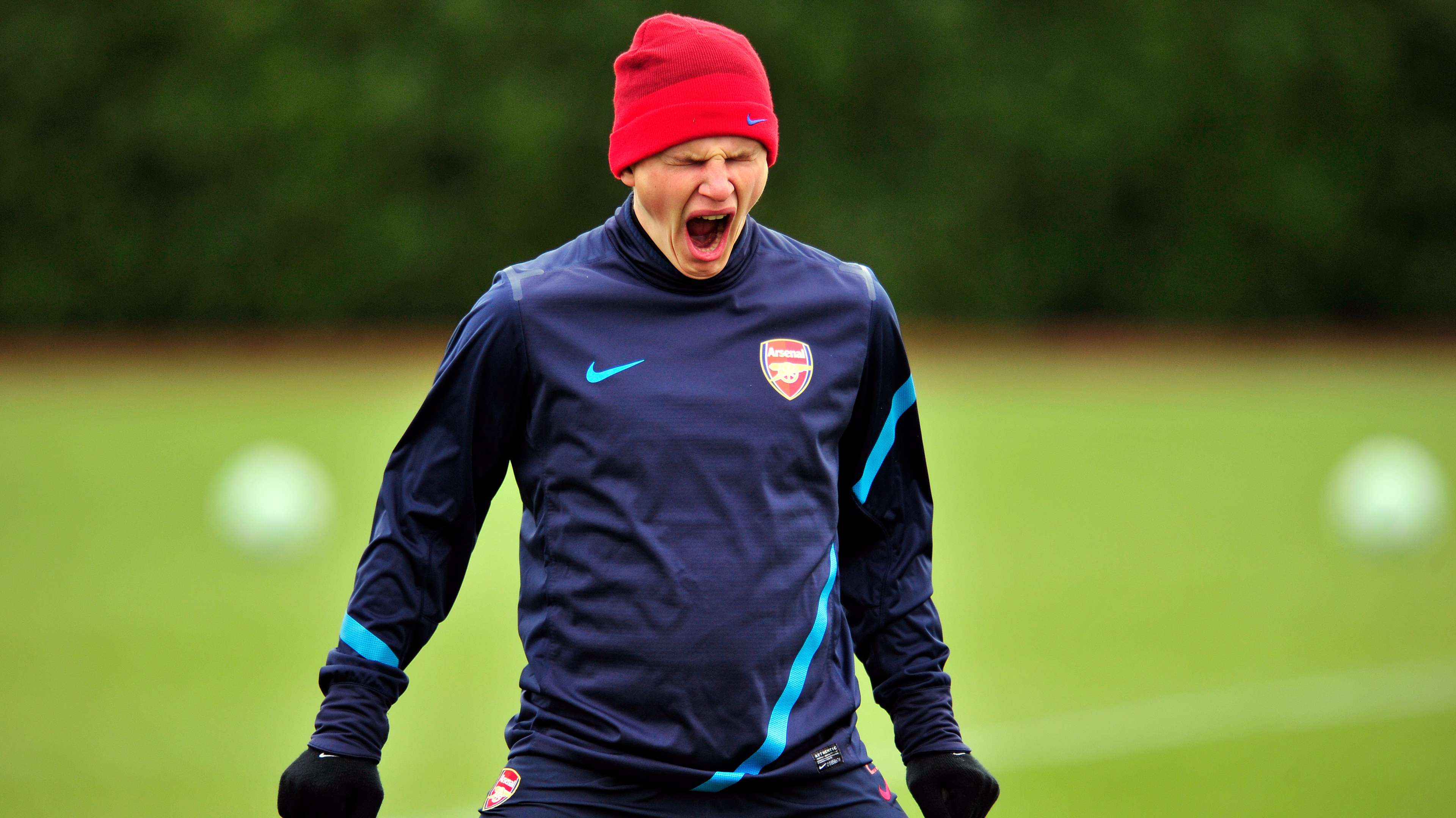 Arsenal's Russian midfielder Andrey Arsh