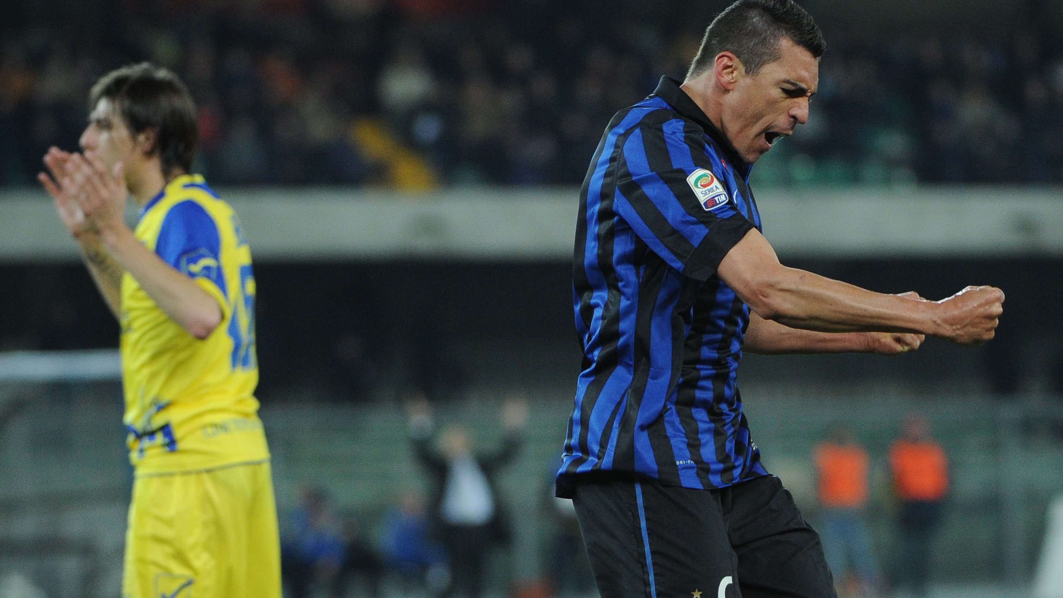 Inter Milan's Brazilian defender Lucio D