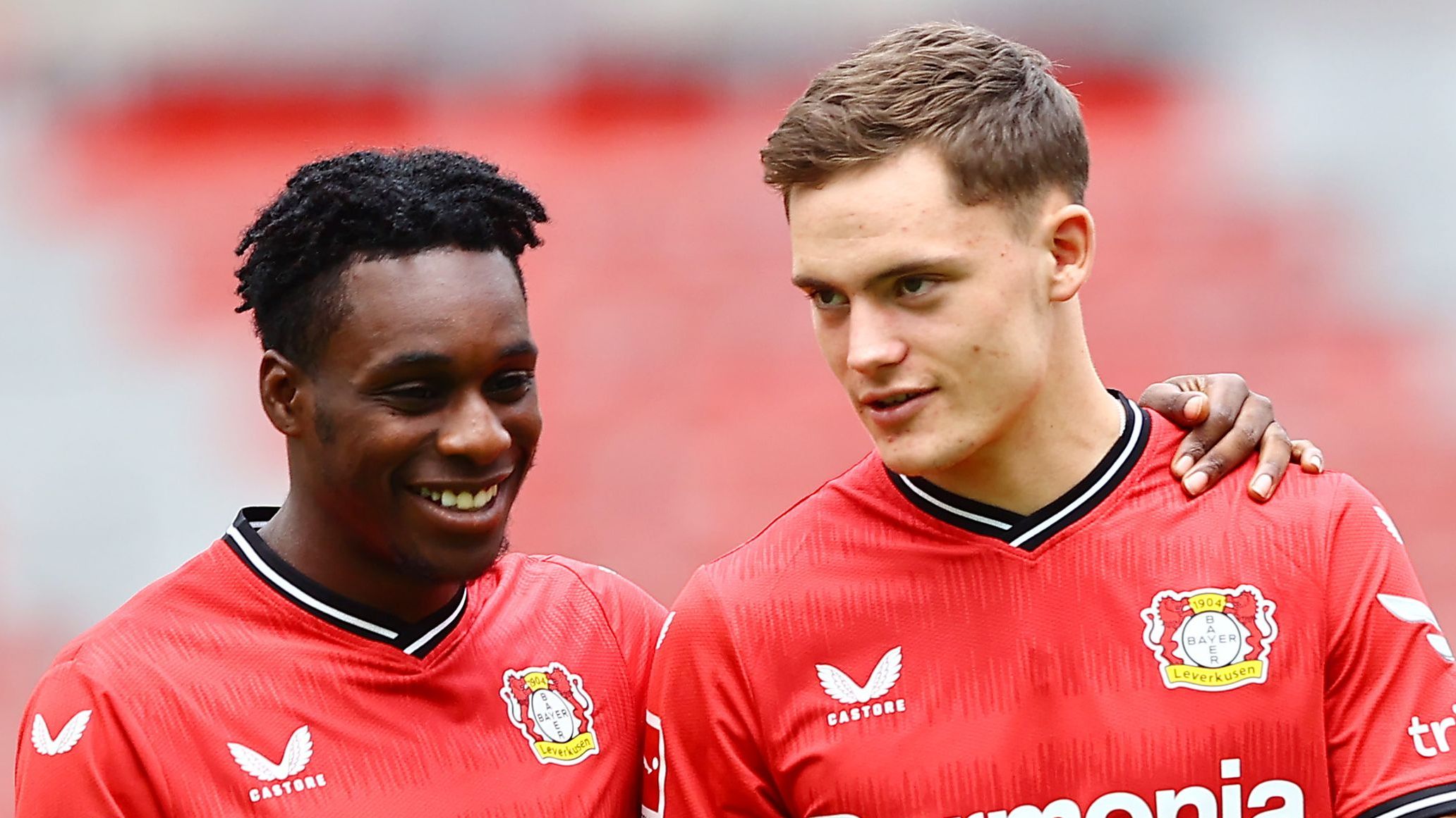 'The best feeling' - Jeremie Frimpong opens up on reunion with £116m man Florian Wirtz at Liverpool after shining together at Bayer Leverkusen | Goal.com UK
