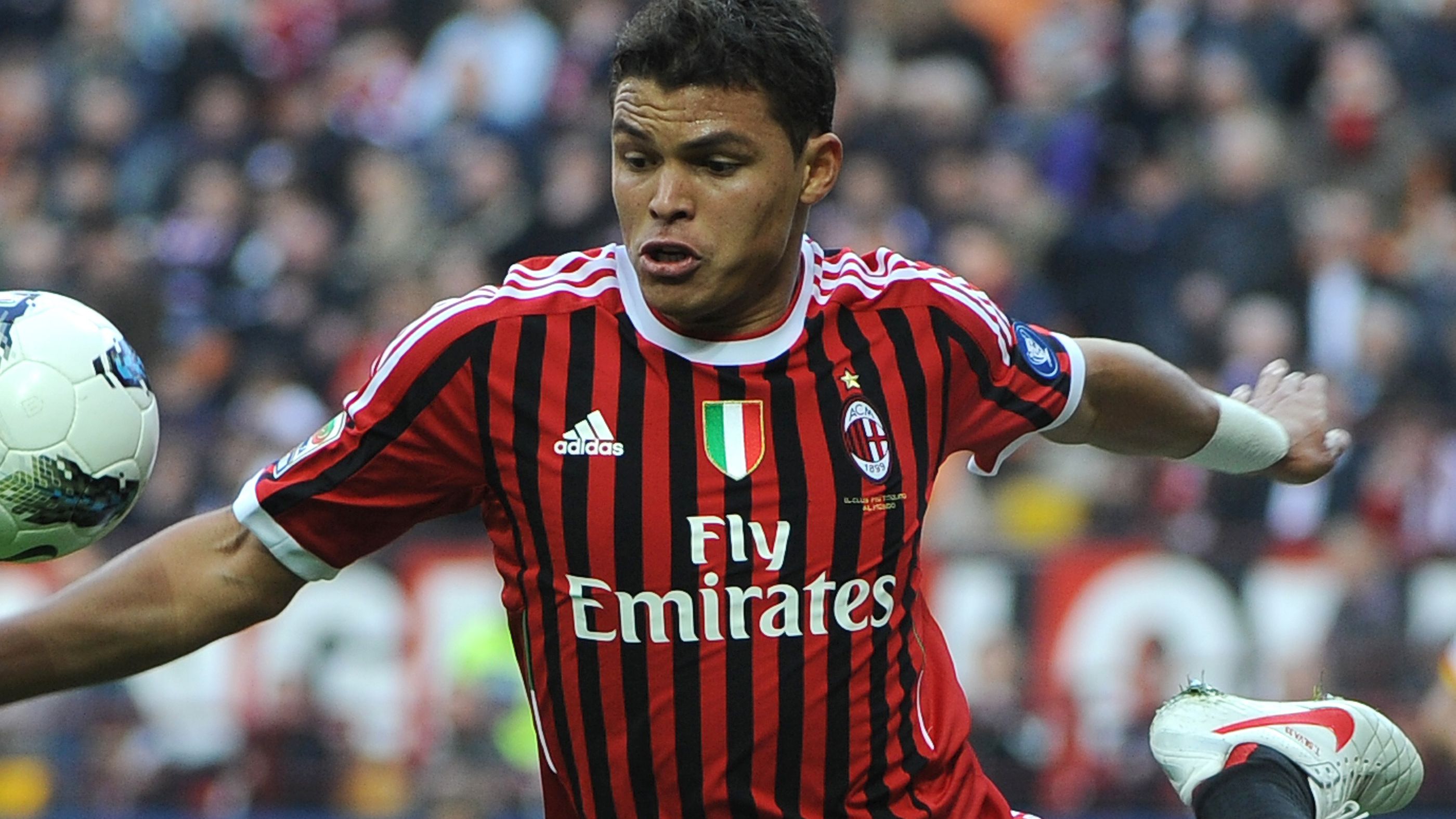 AC Milan's Brazilian defender Thiago Sil