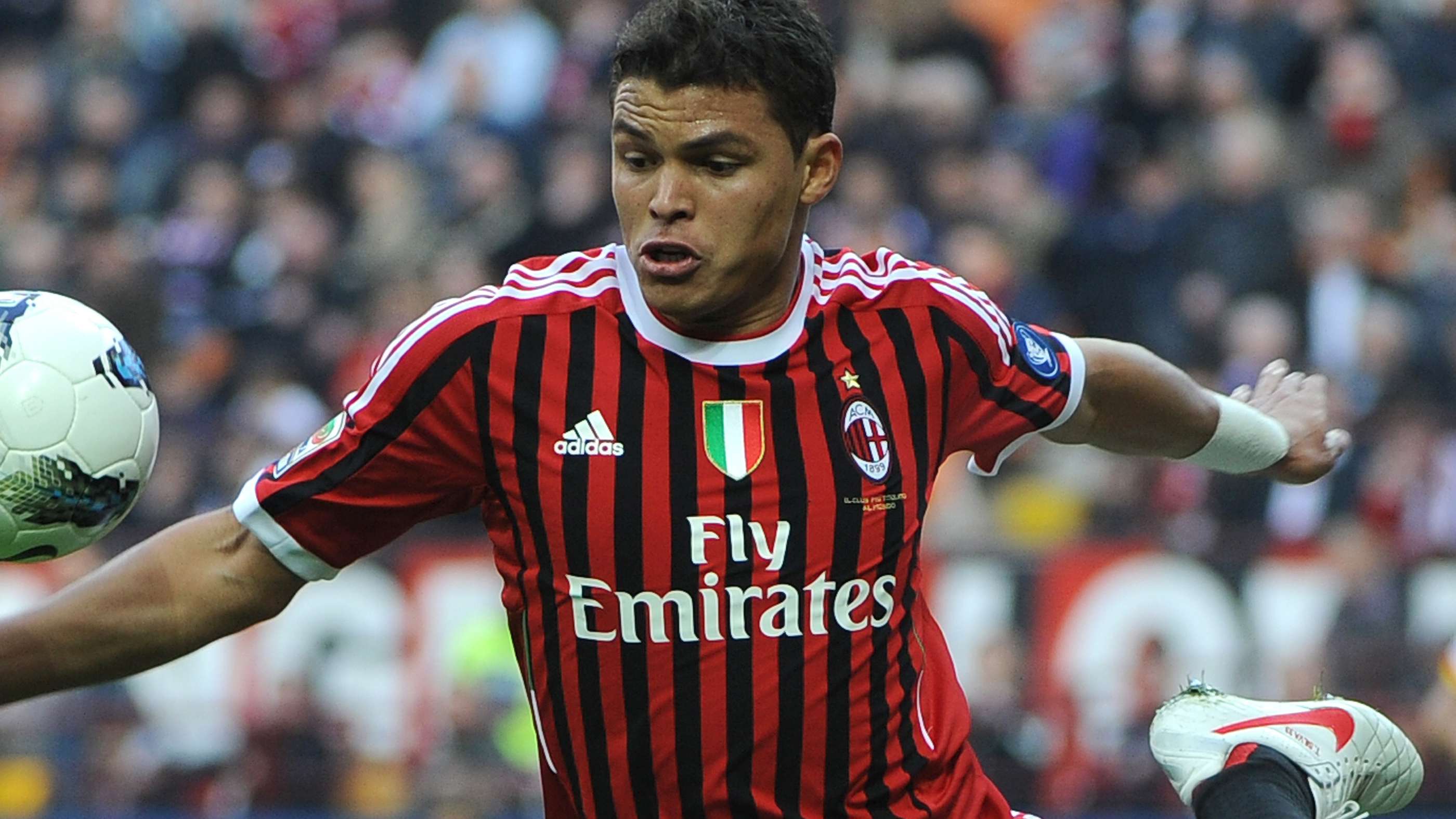 AC Milan's Brazilian defender Thiago Sil