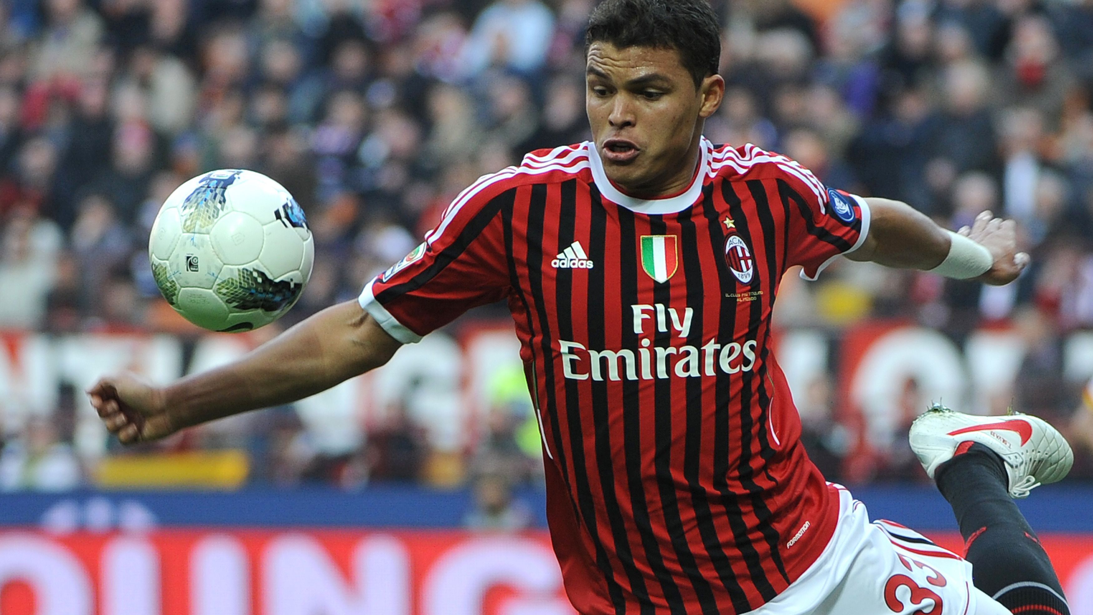AC Milan's Brazilian defender Thiago Sil