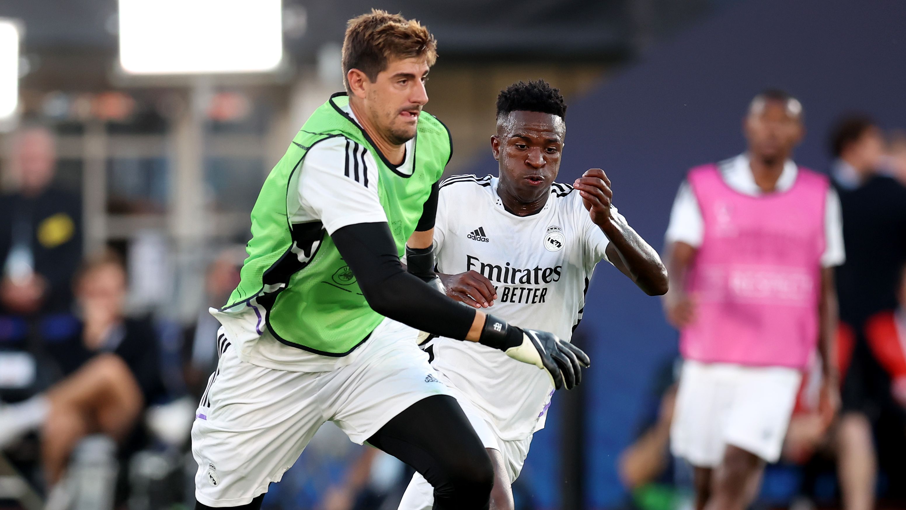 'They're trying to unhinge Vinicius Jr' - Thibaut Courtois says Real Madrid team-mate is copying Eden Hazard and Diego Costa to deal with opponents trying to 'take him out of the game' | Goal.com UK
