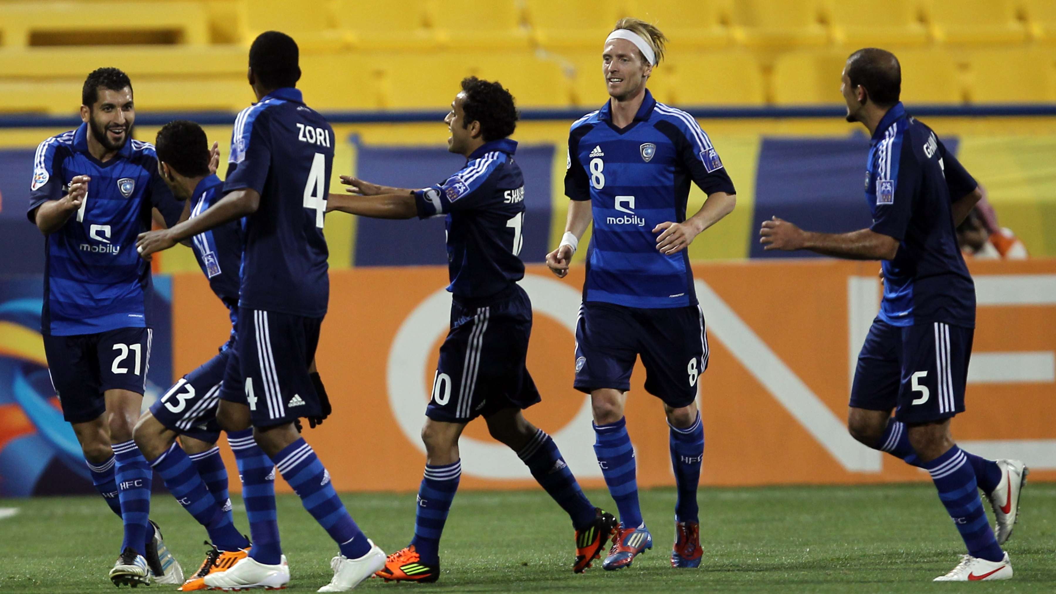 Saudi Arabia's Al-Hilal club player Chri