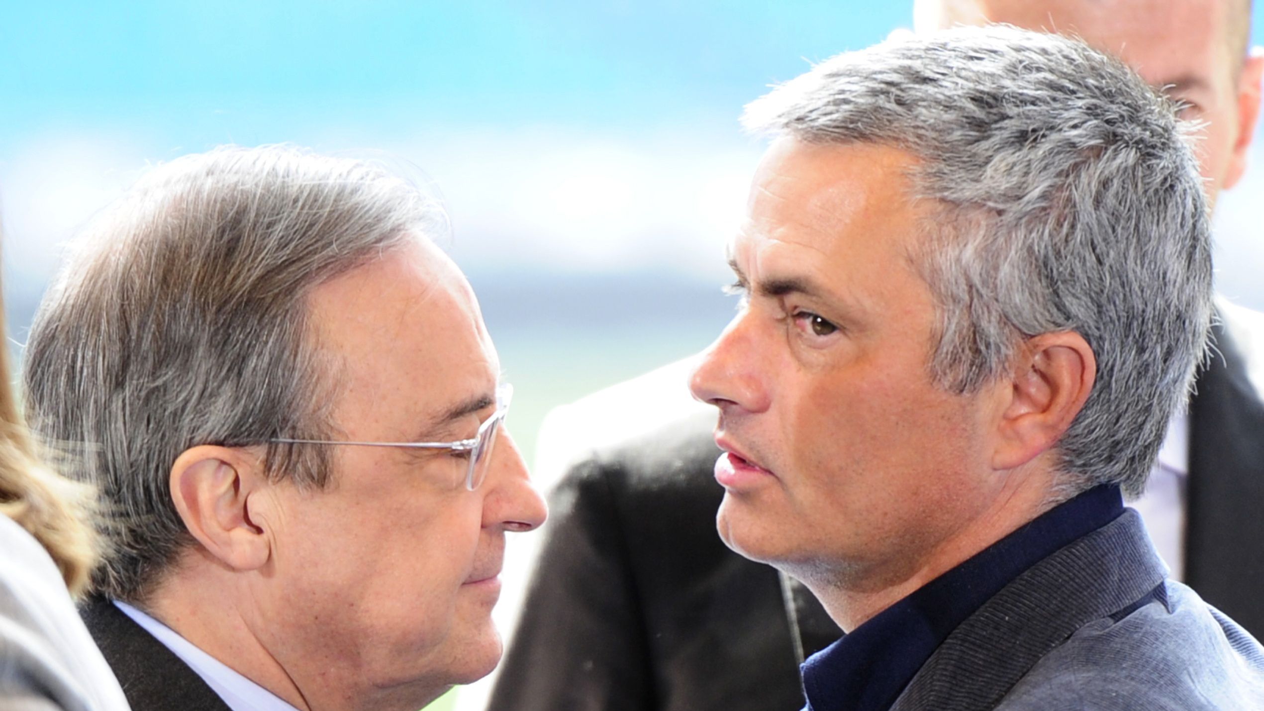 Real Madrid's Portuguese coach Jose Mour