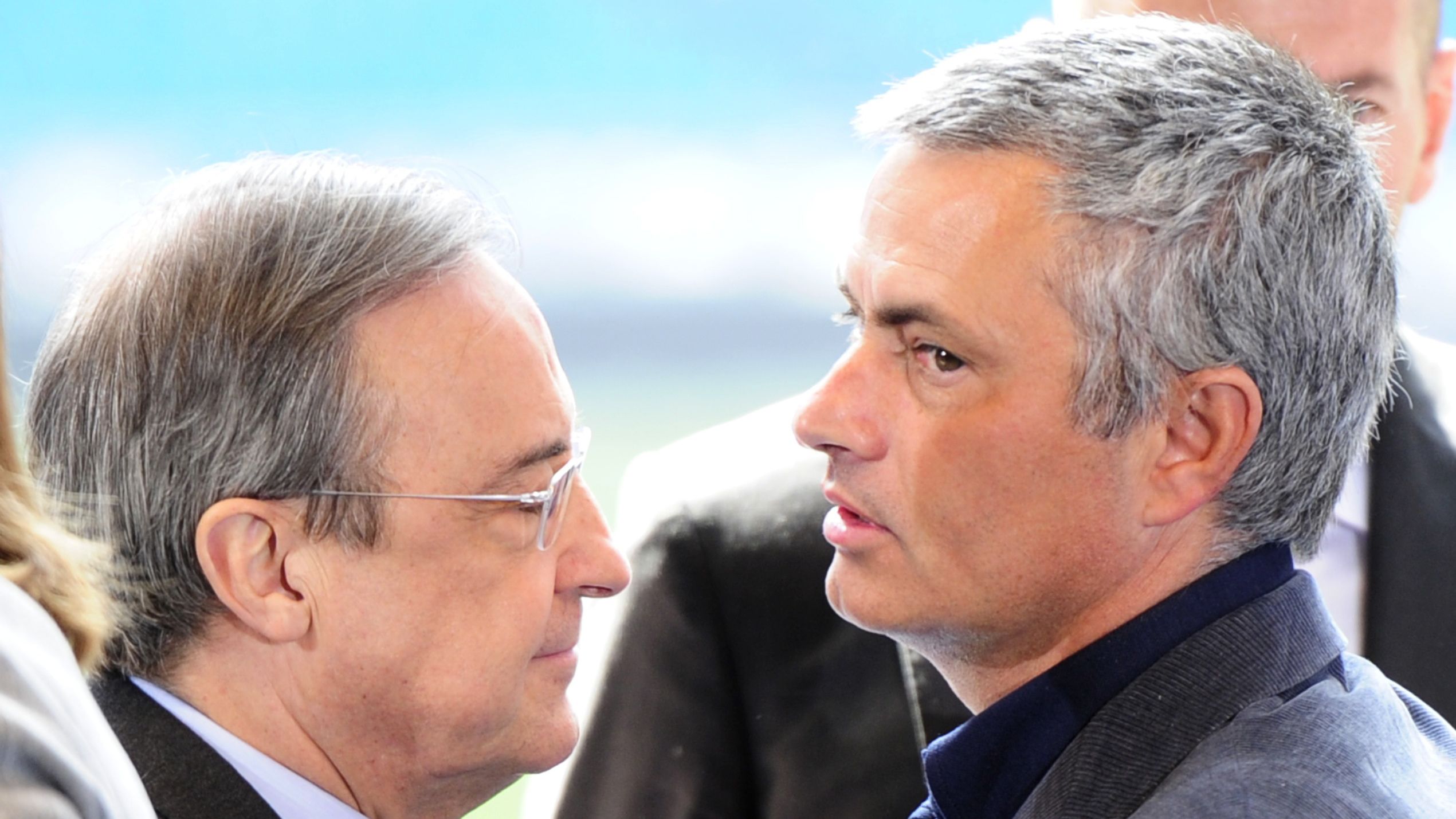 Real Madrid's Portuguese coach Jose Mour