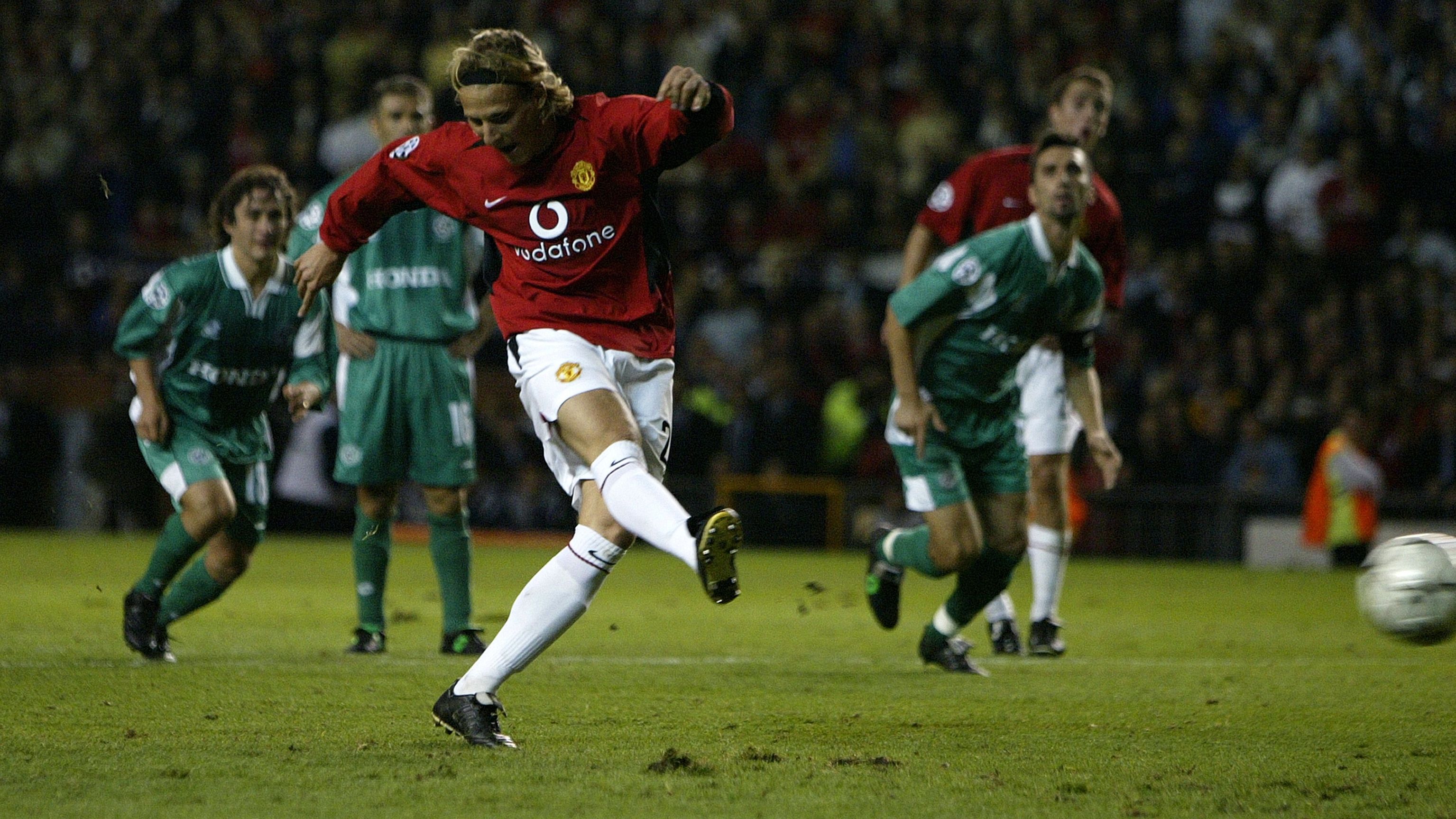 Diego Forlan of Manchester United
