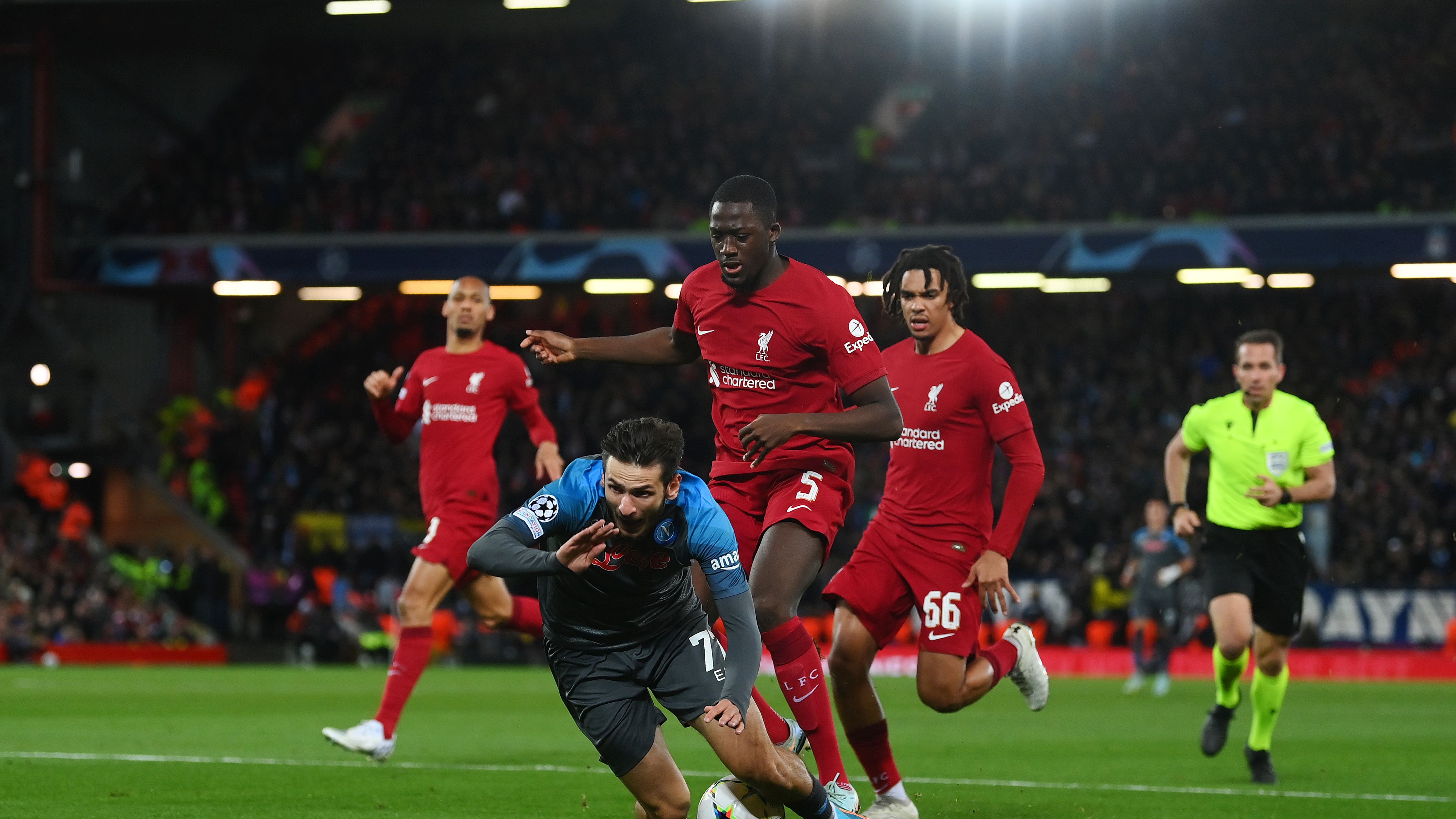 Liverpool FC v SSC Napoli: Group A - UEFA Champions League