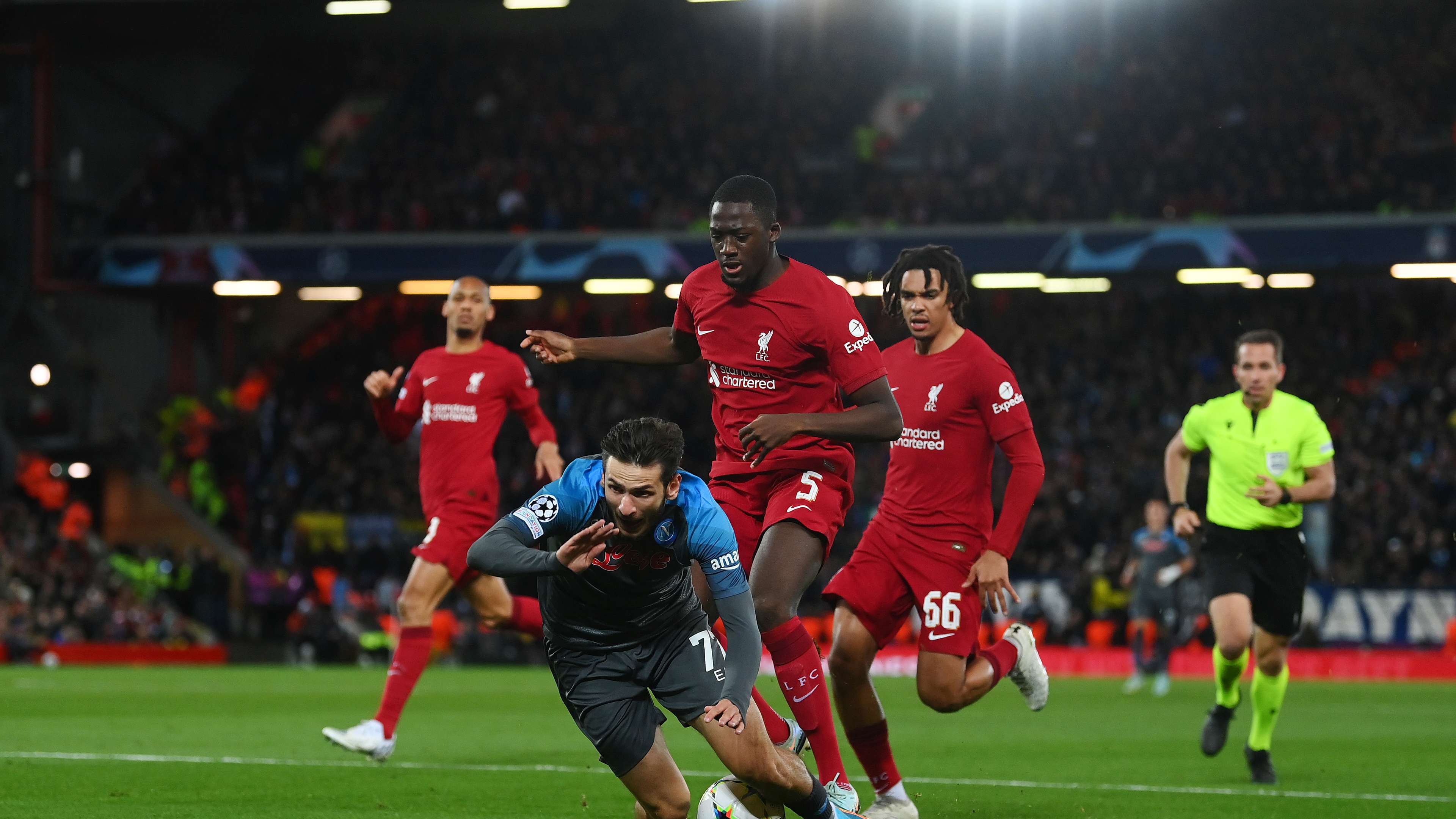 Liverpool FC v SSC Napoli: Group A - UEFA Champions League