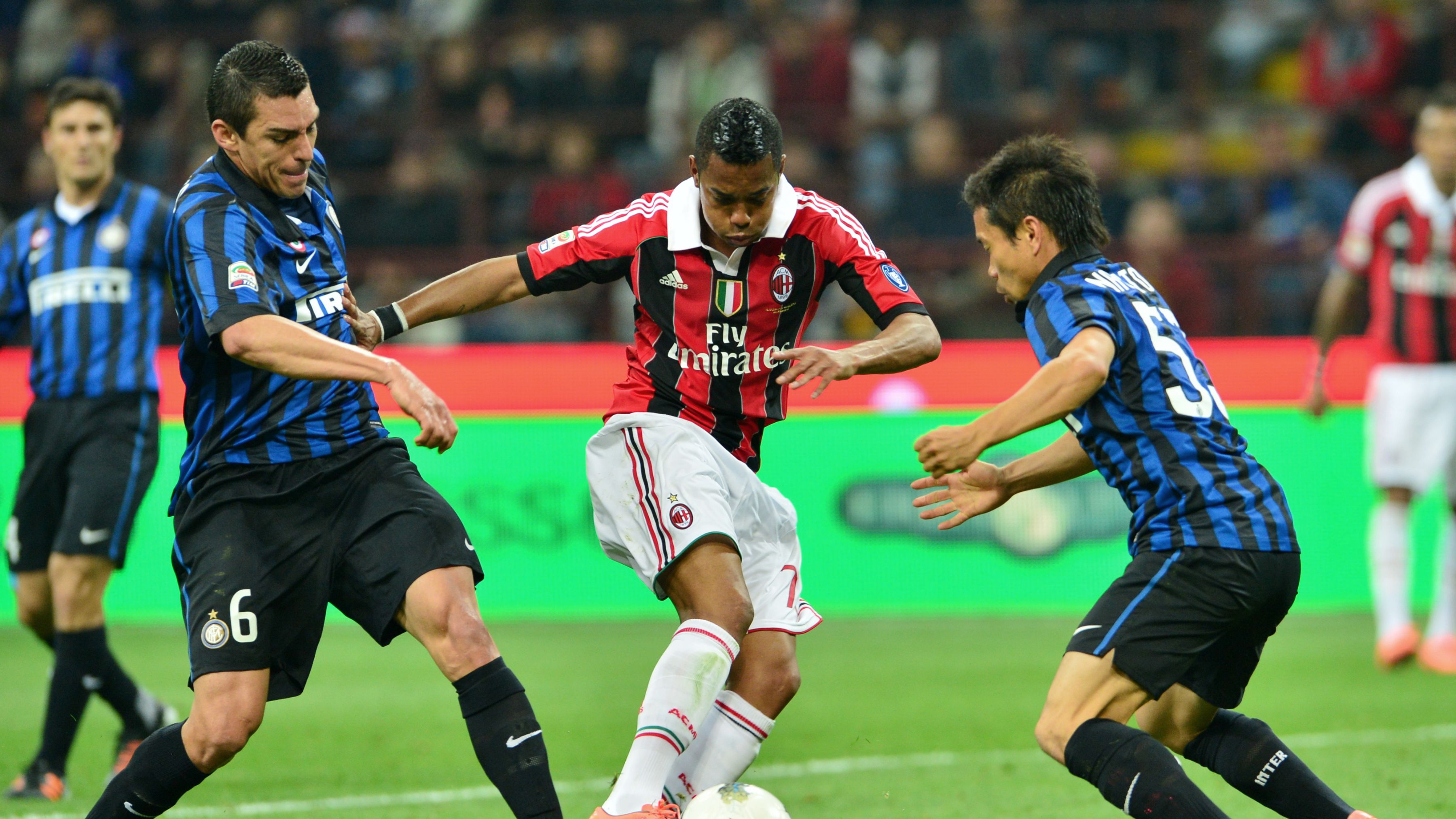 AC Milan's Brazilian  forward Robinho  (
