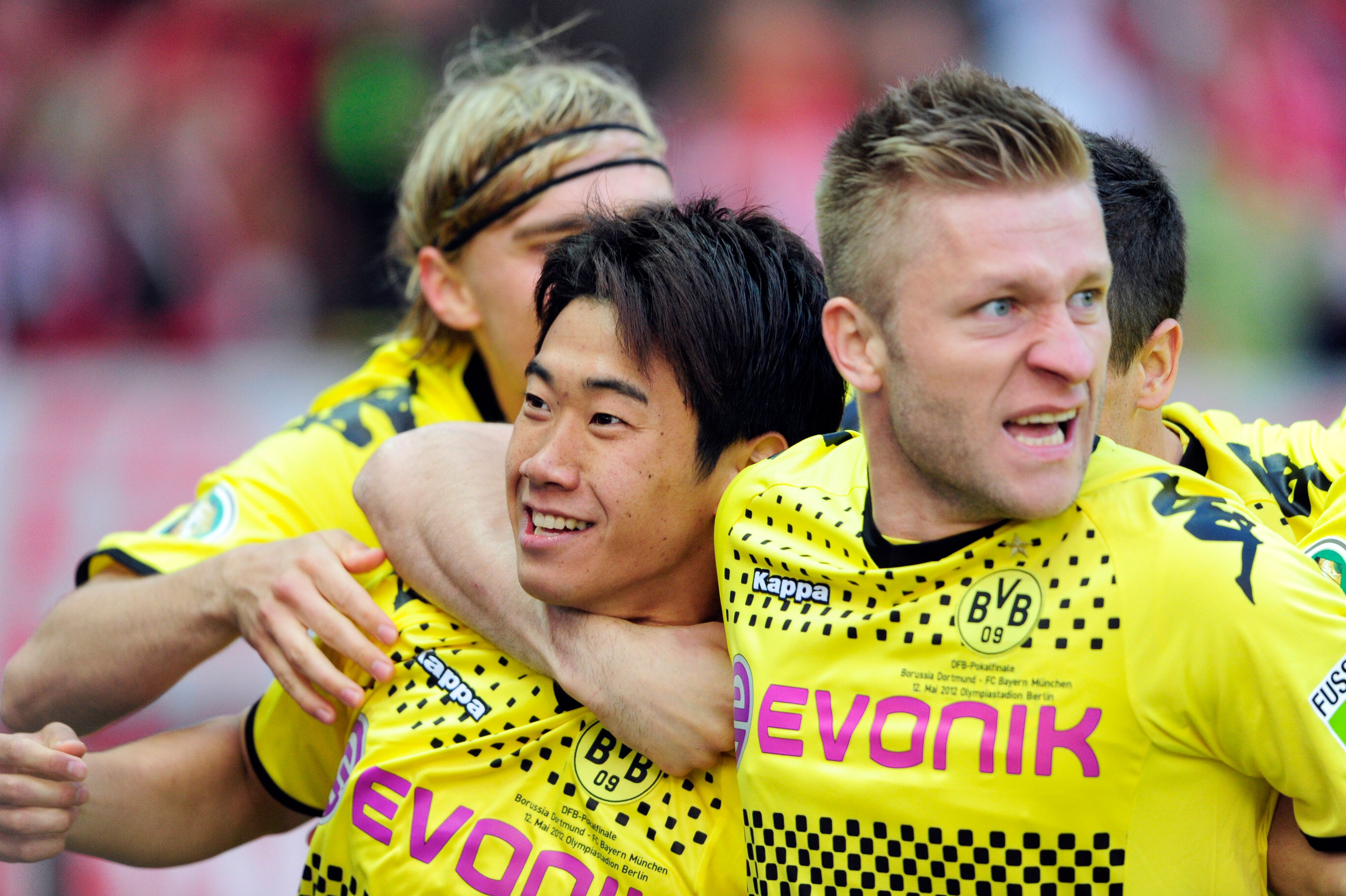 Dortmund's Japanese forward Shinji Kagaw