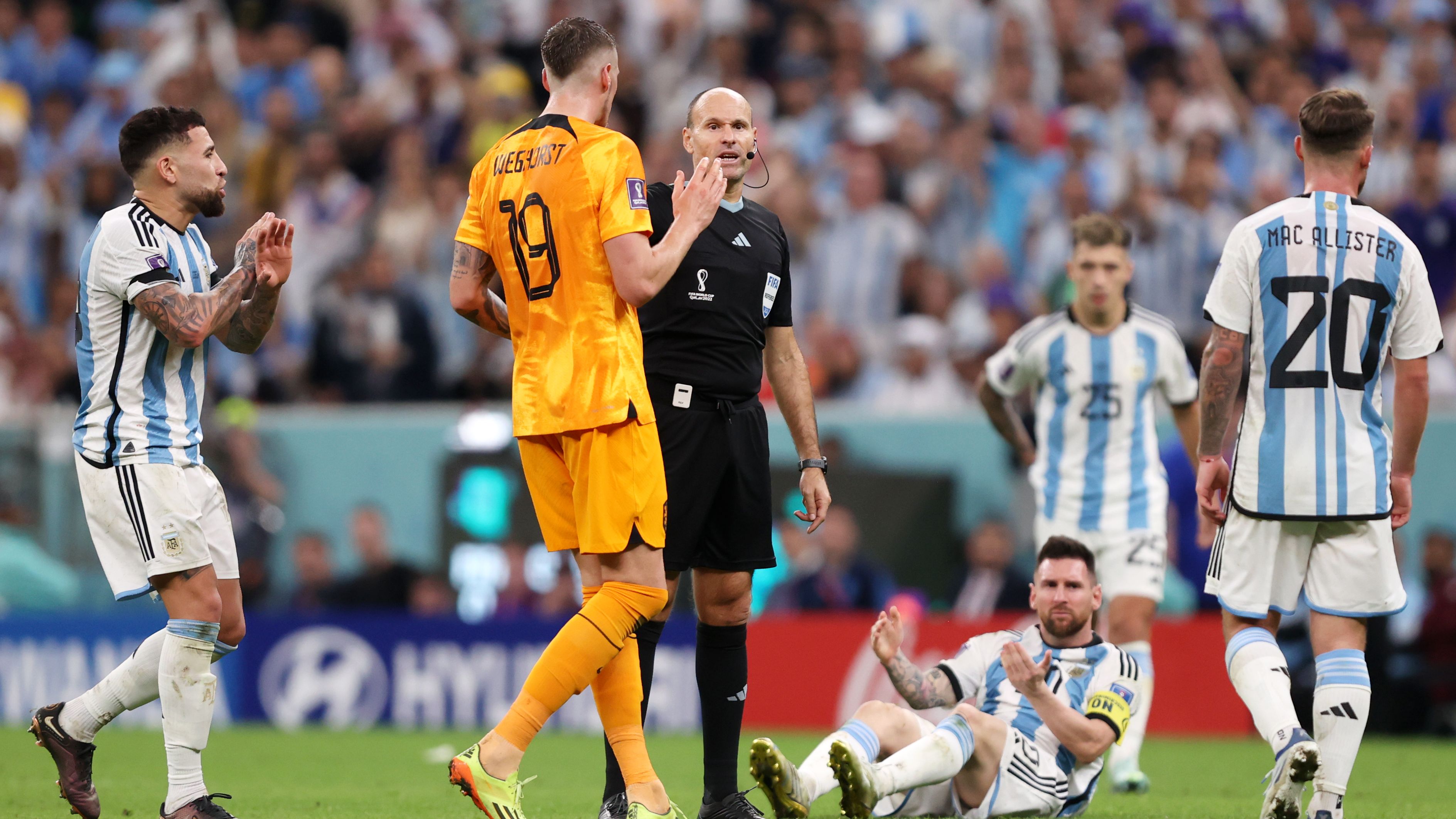 Netherlands v Argentina: Quarter Final - FIFA World Cup Qatar 2022