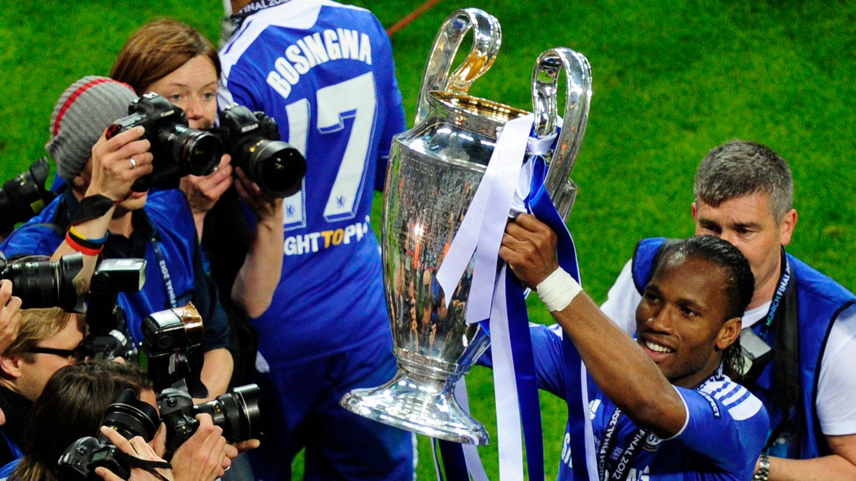 TOPSHOT-FBL-EUR-C1-BAYERN MUNICH-CHELSEA