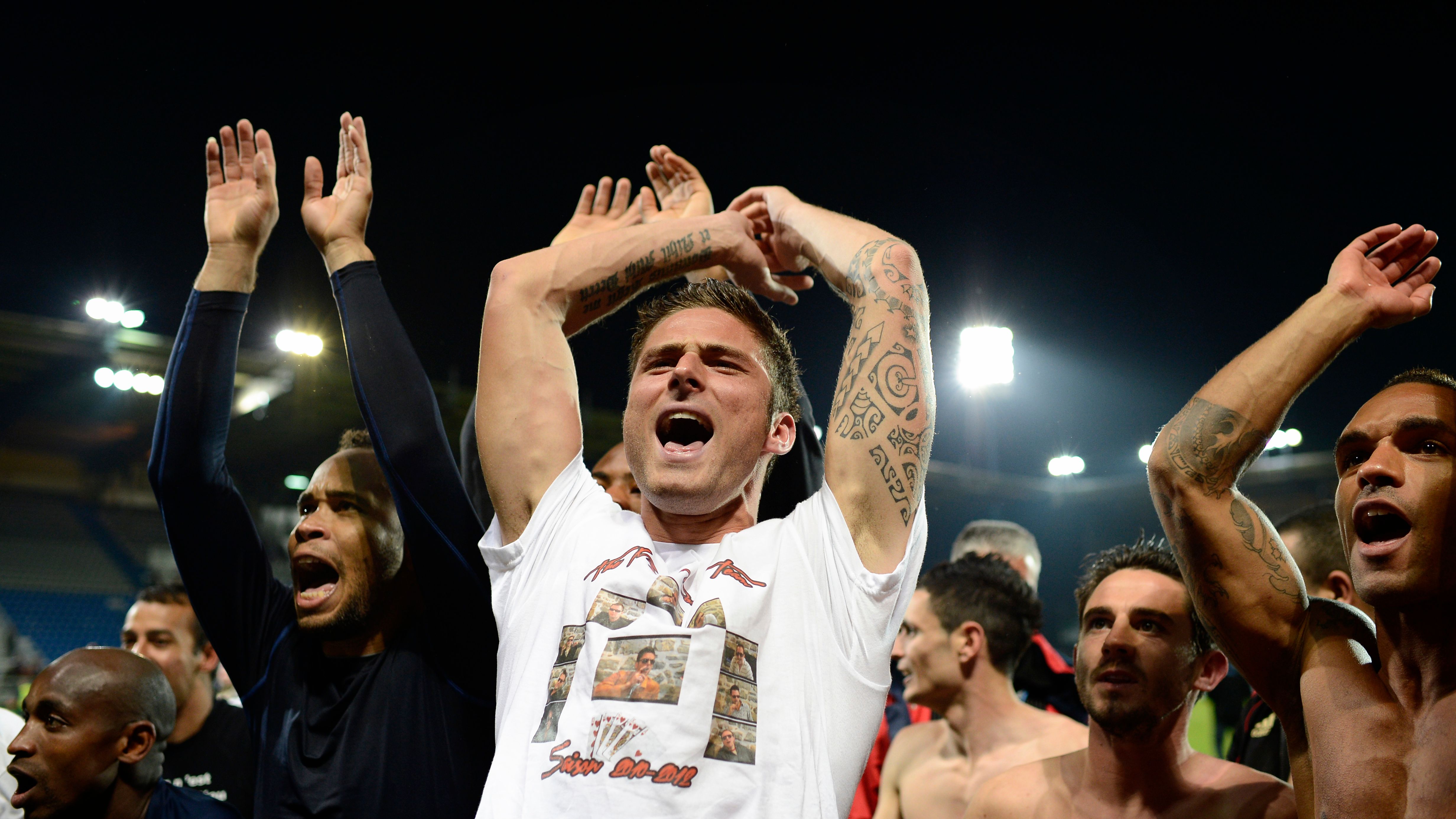 Montpellier's French forward Olivier Gir