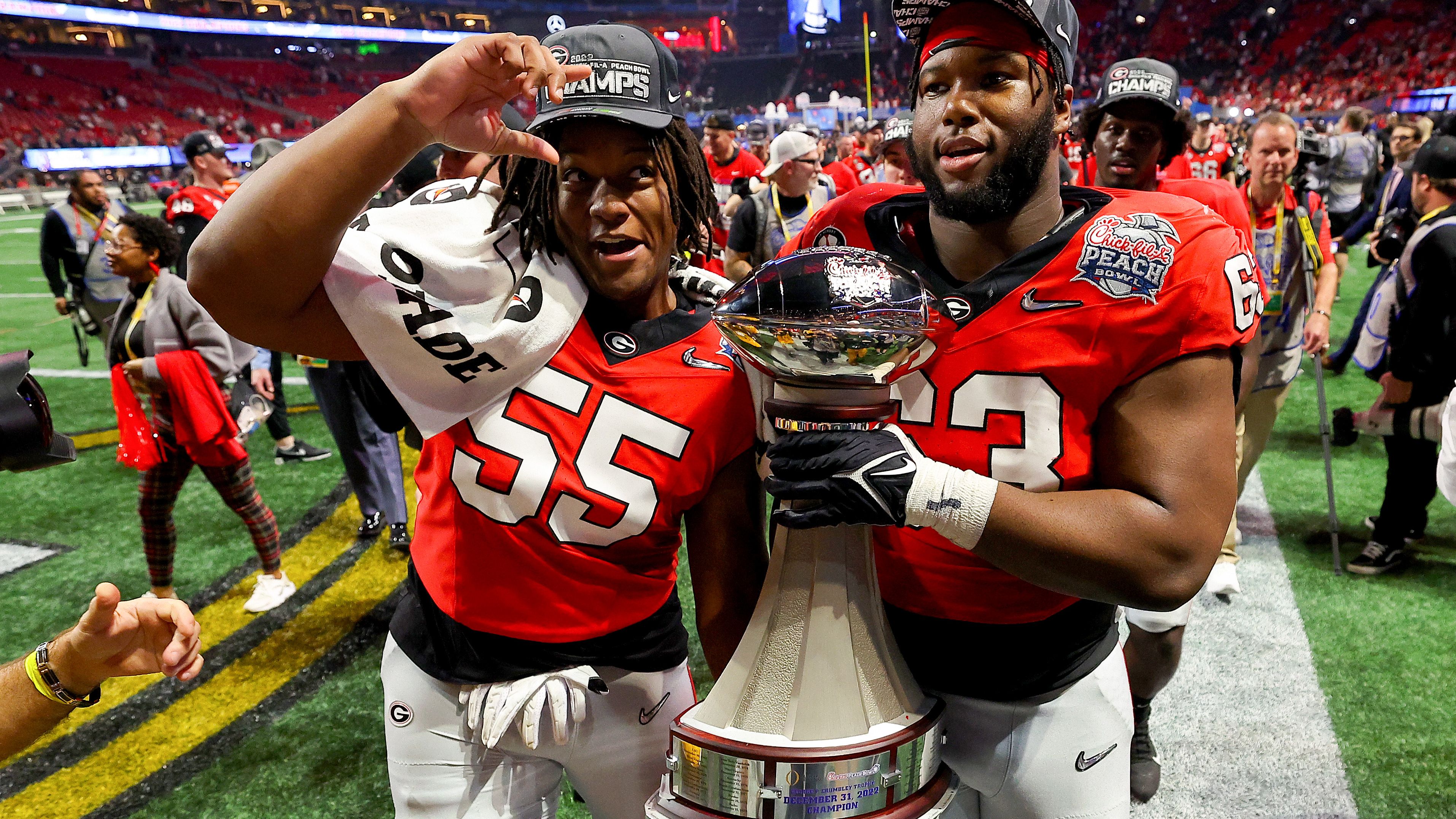 Chick-fil-A Peach Bowl - Ohio State v Georgia