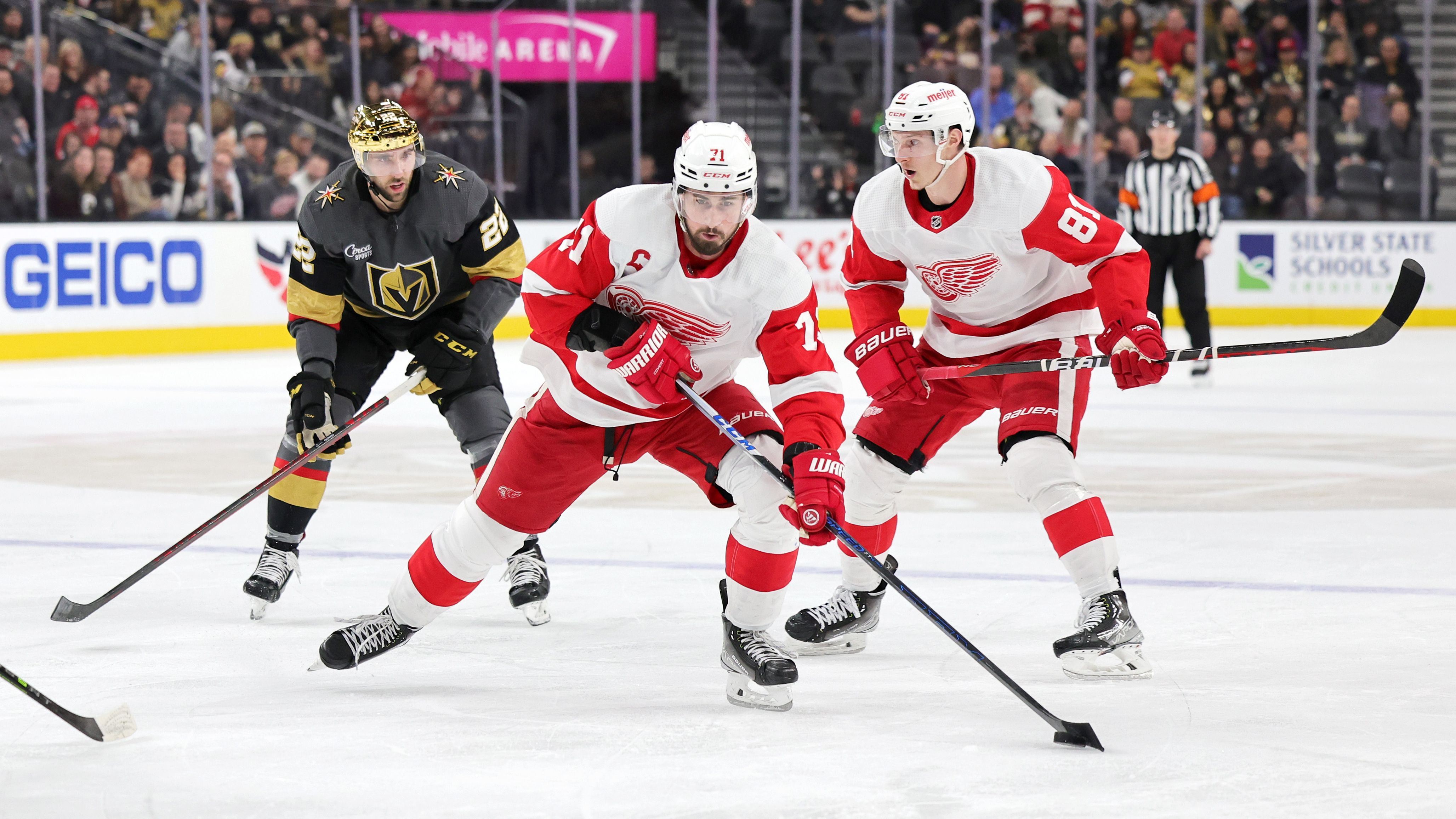 Detroit Red Wings v Vegas Golden Knights