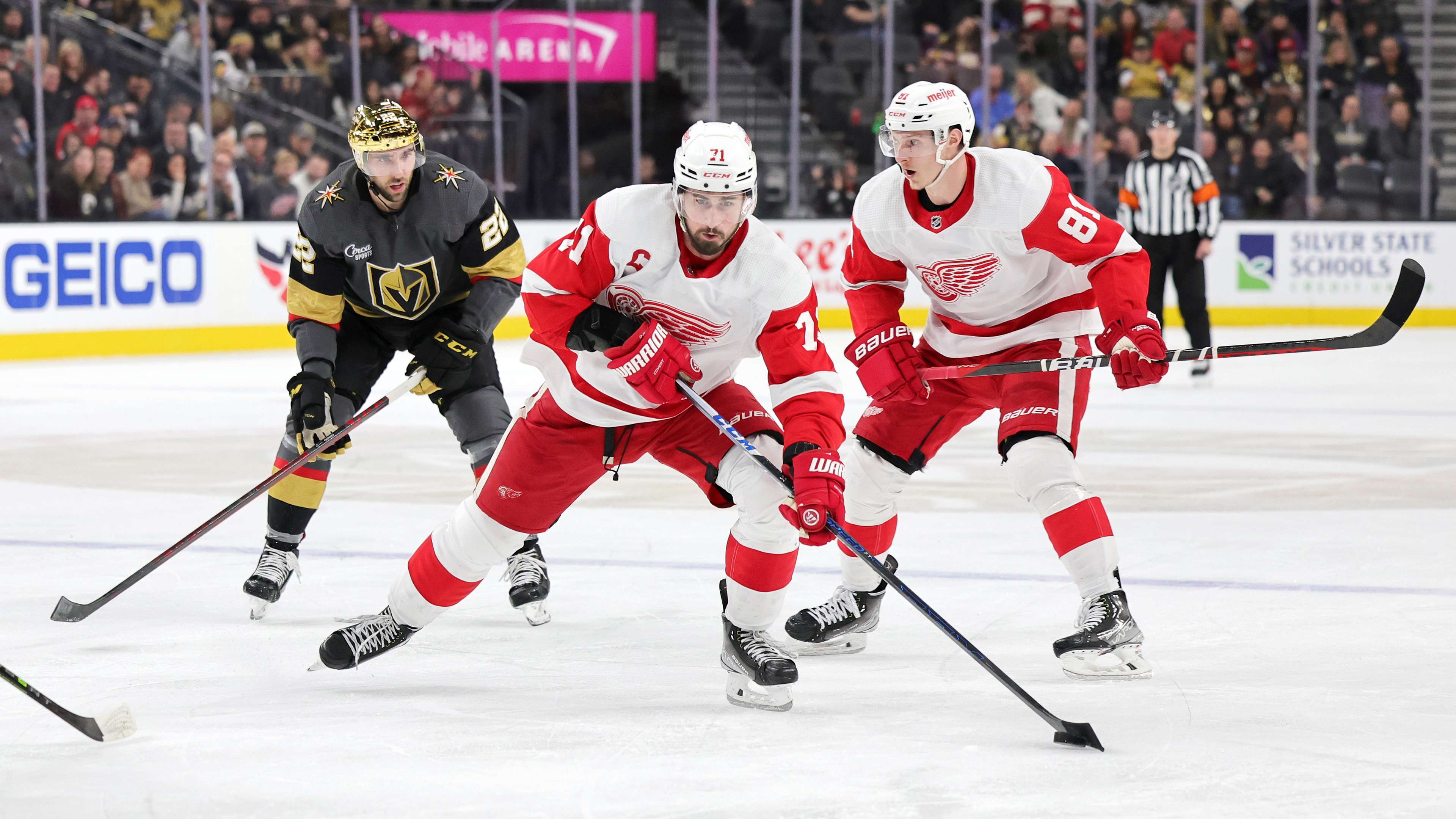 Detroit Red Wings v Vegas Golden Knights