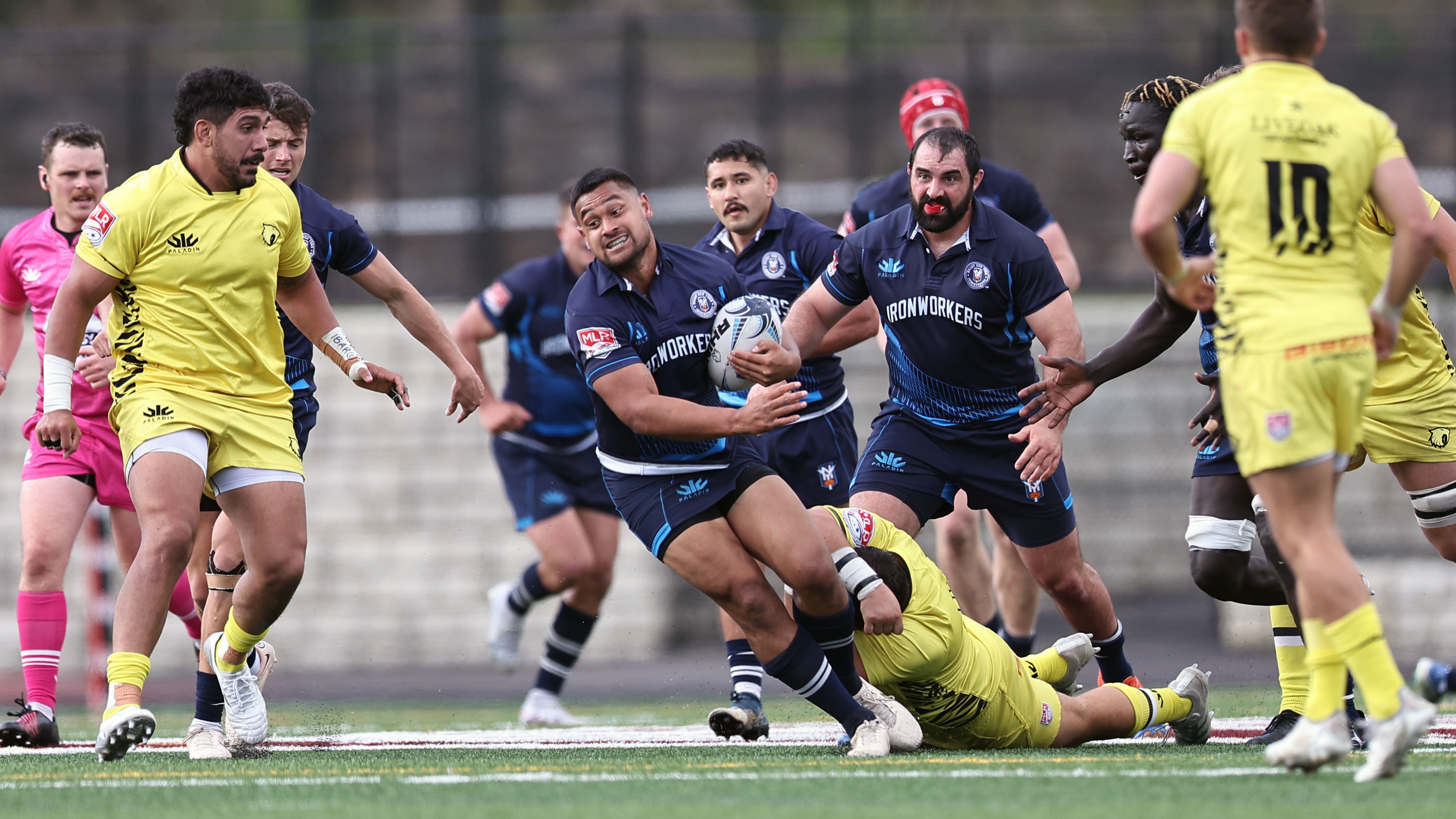Houston SaberCats v Rugby New York - Ironworkers