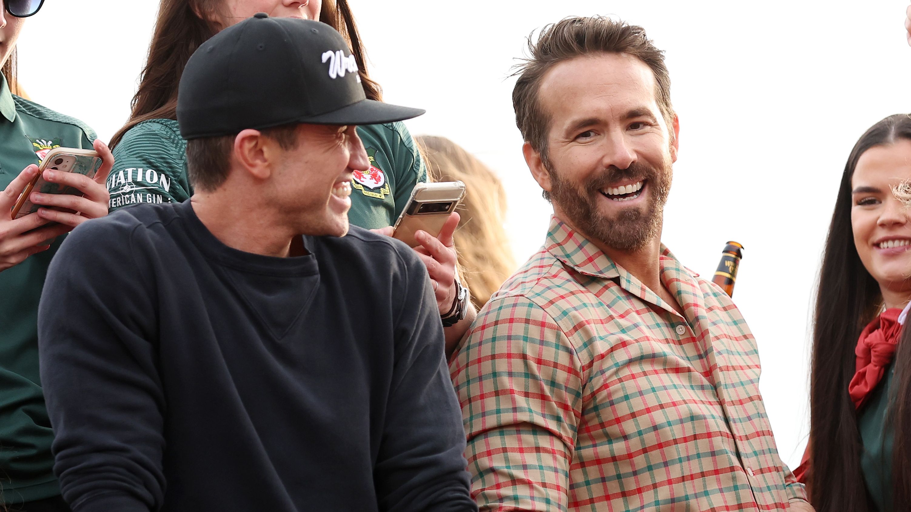 Wrexham FC Celebrate Promotion To League Football With Bus Parade