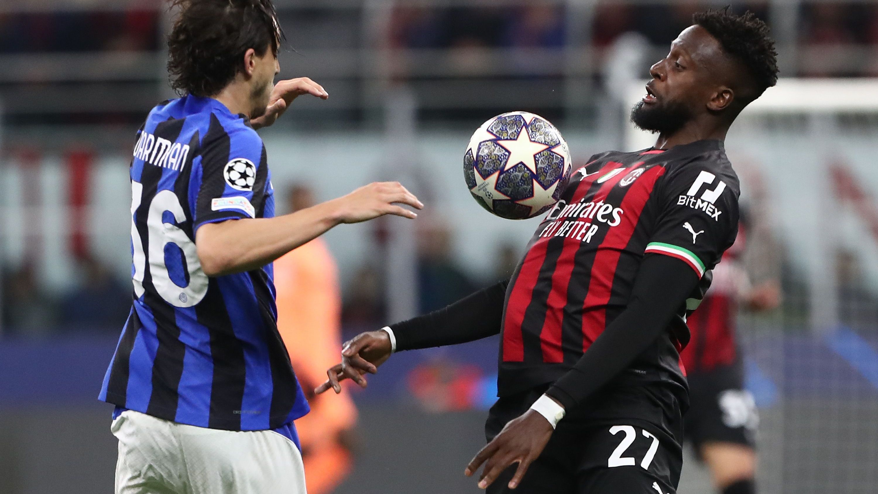 AC Milan v FC Internazionale: Semi-Final First Leg - UEFA Champions League