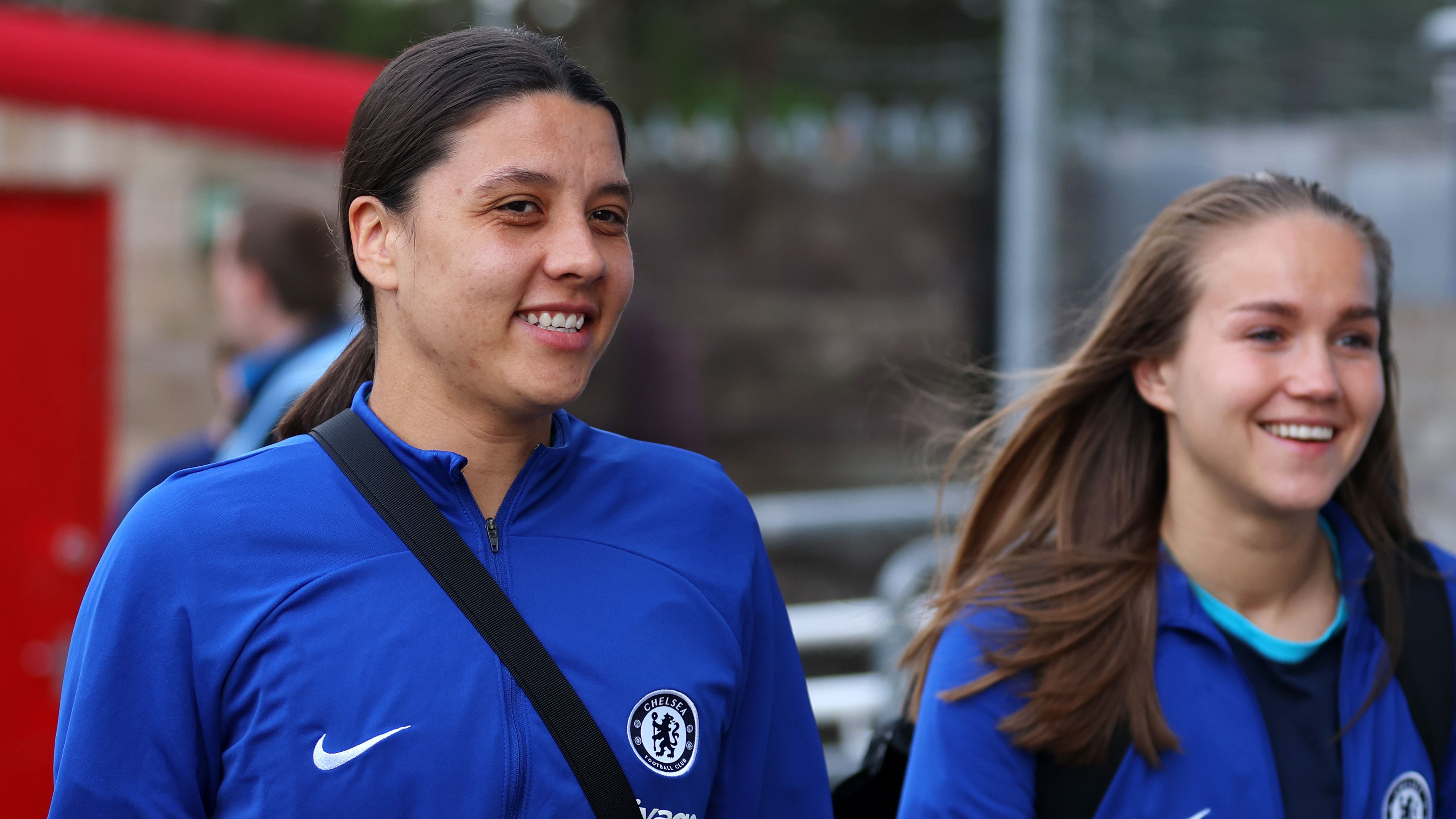 Sam Kerr and Guro Reiten