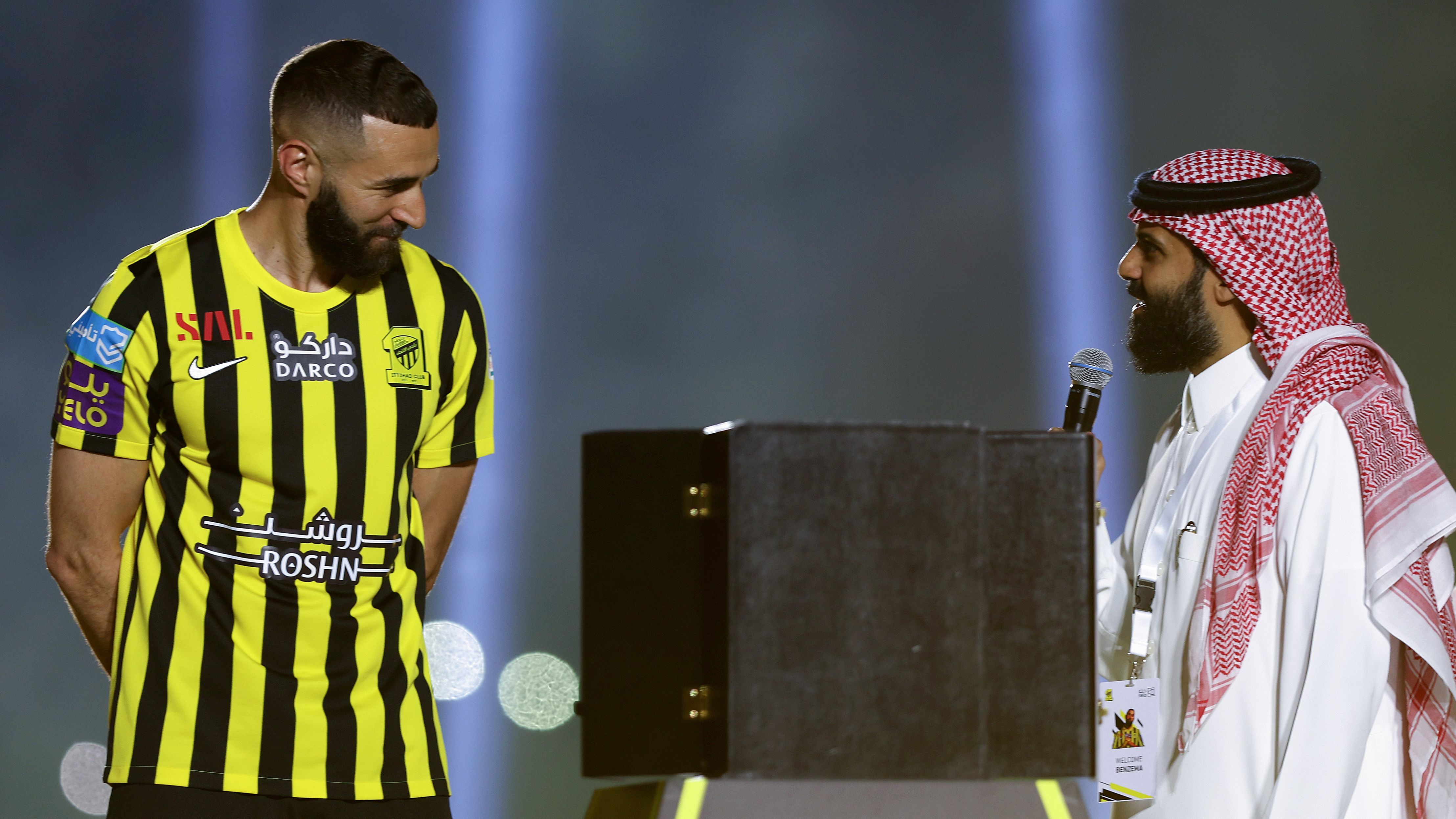 Karim Benzema Official Reception at Al-Ittihad
