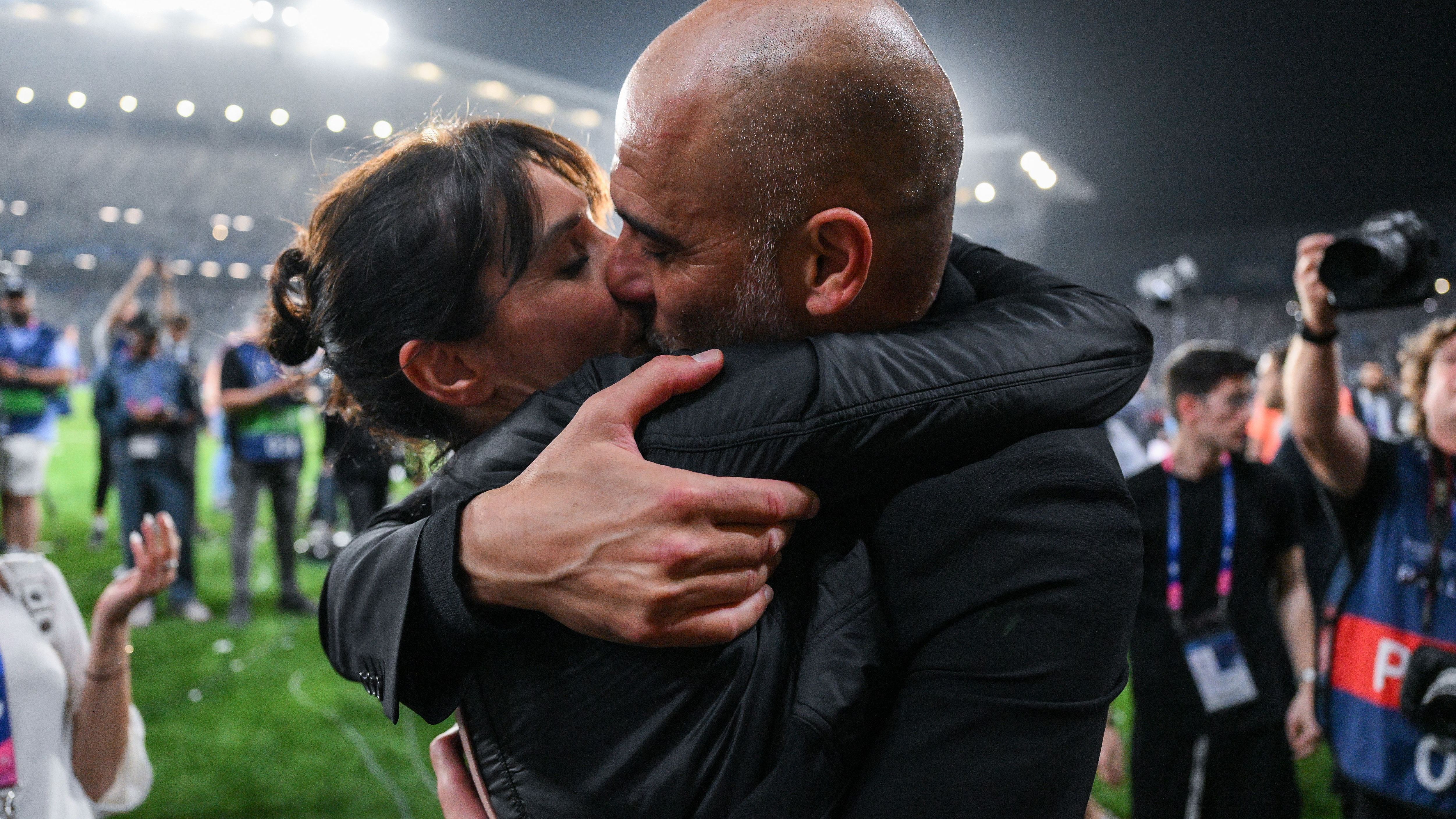 Guardiola et Cristina, la réconciliation