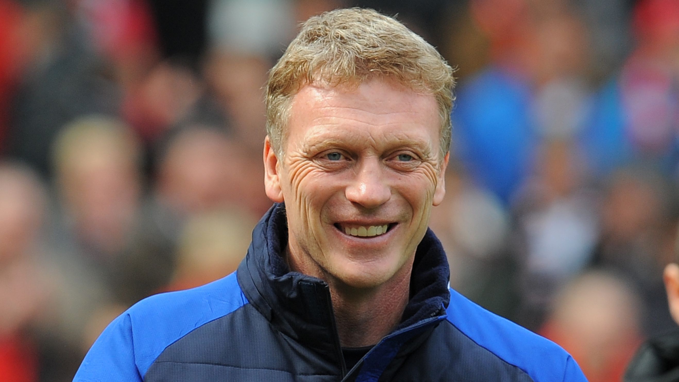 Everton's Scottish manager David Moyes t