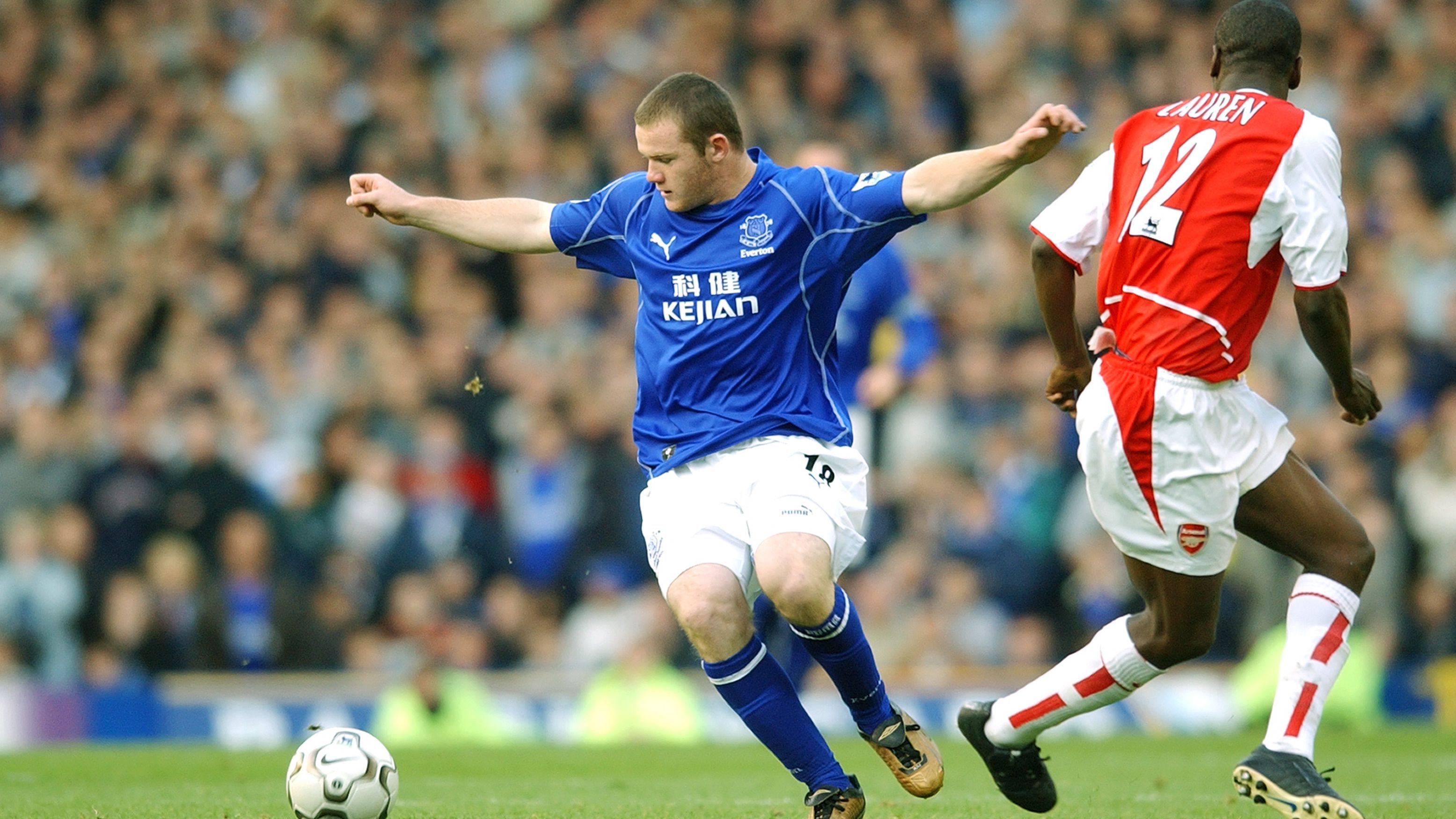 Wayne Rooney of Everton
