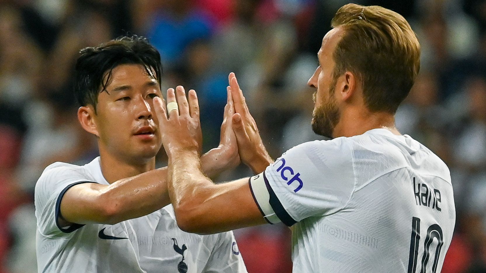 "Harry wird der größte Spurs-Fan sein": Heung-min Son von Tottenham Hotspur berichtet vor Endspiel der Europa League von Austausch mit Bayern-Superstar Kane