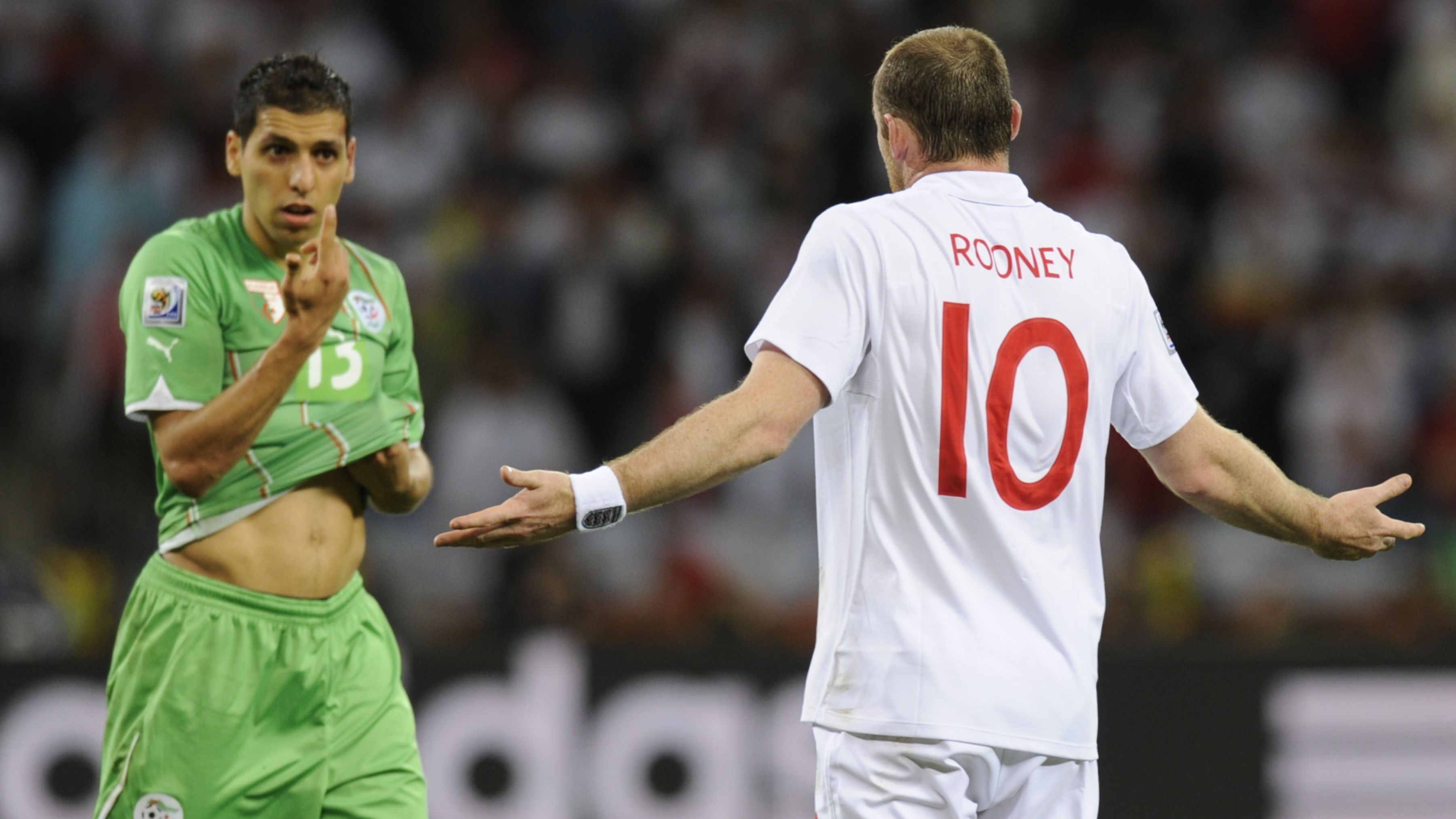 【NEW】【ルーニー】【南アフリカW杯着用】イングランド代表(2010) ウェイン・ルーニーは、イングランド代表が同大会で惨敗したことを受け