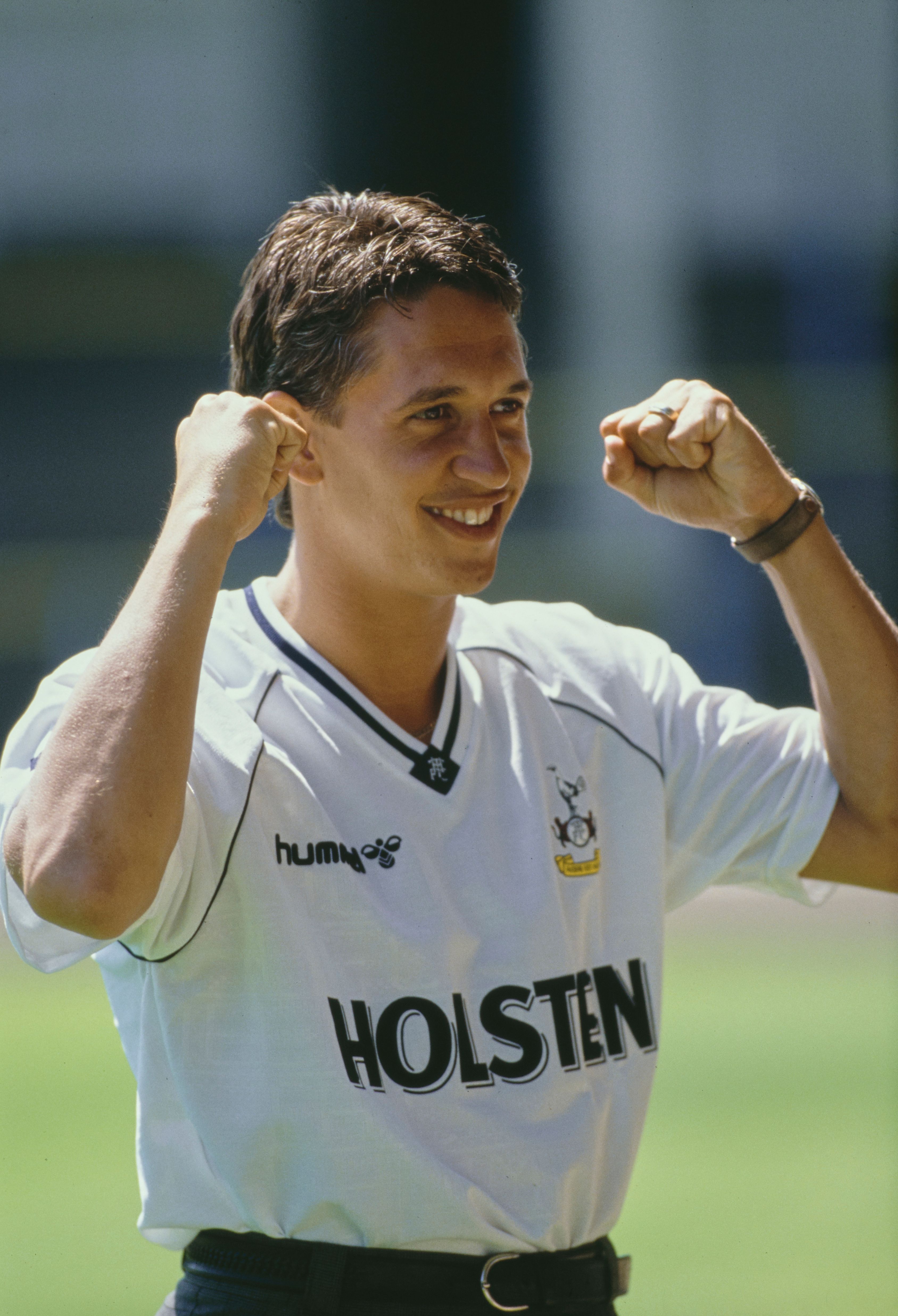 Gary Lineker Signs for Tottenham Hotspur 1989