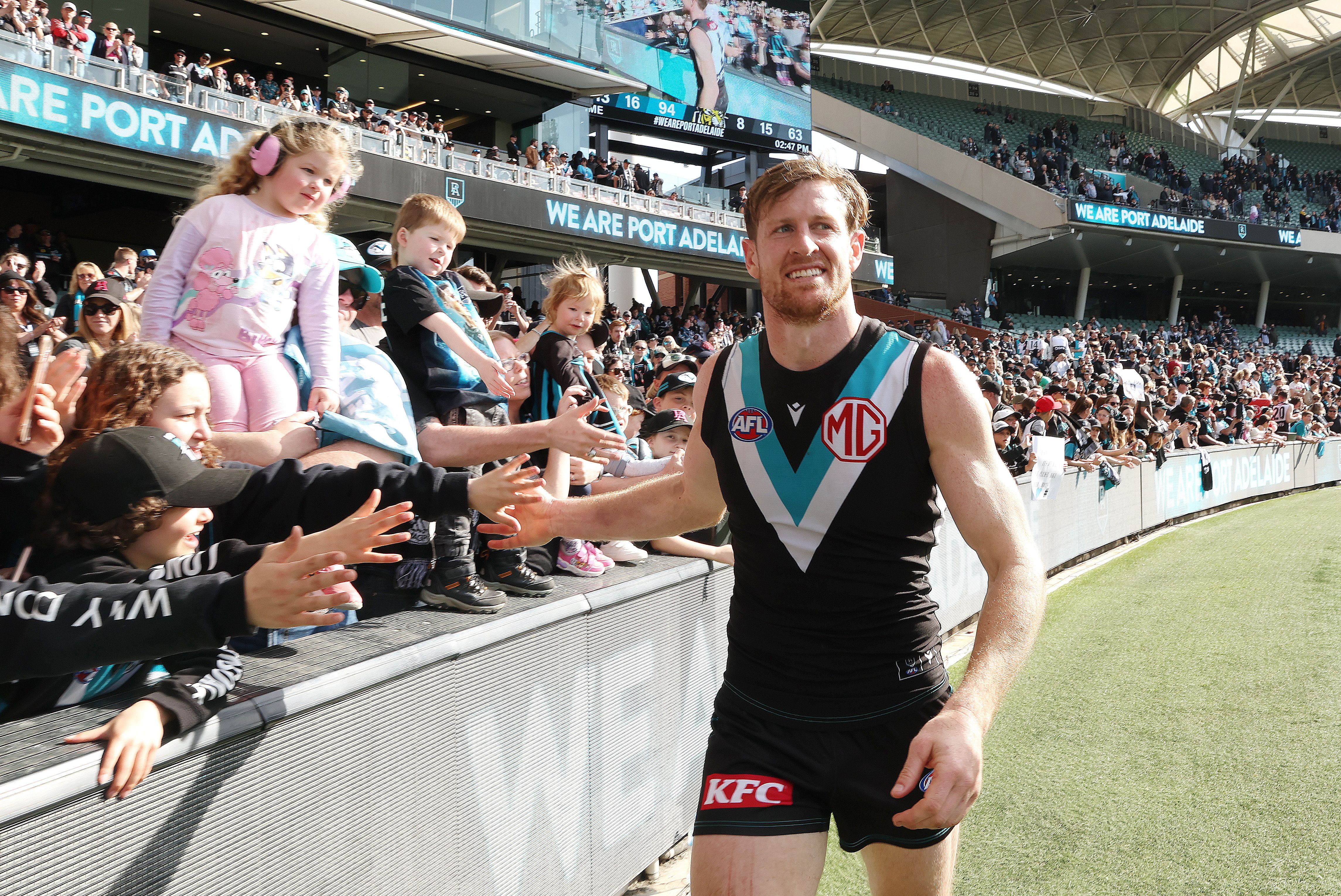 AFL Rd 24 - Port Adelaide v Richmond