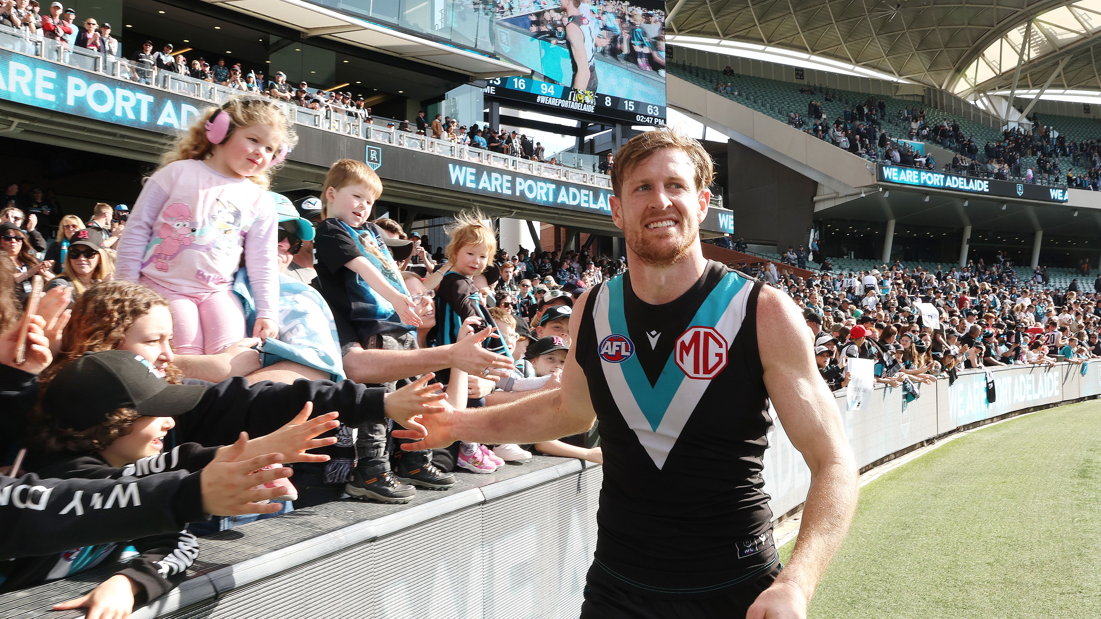 AFL Rd 24 - Port Adelaide v Richmond