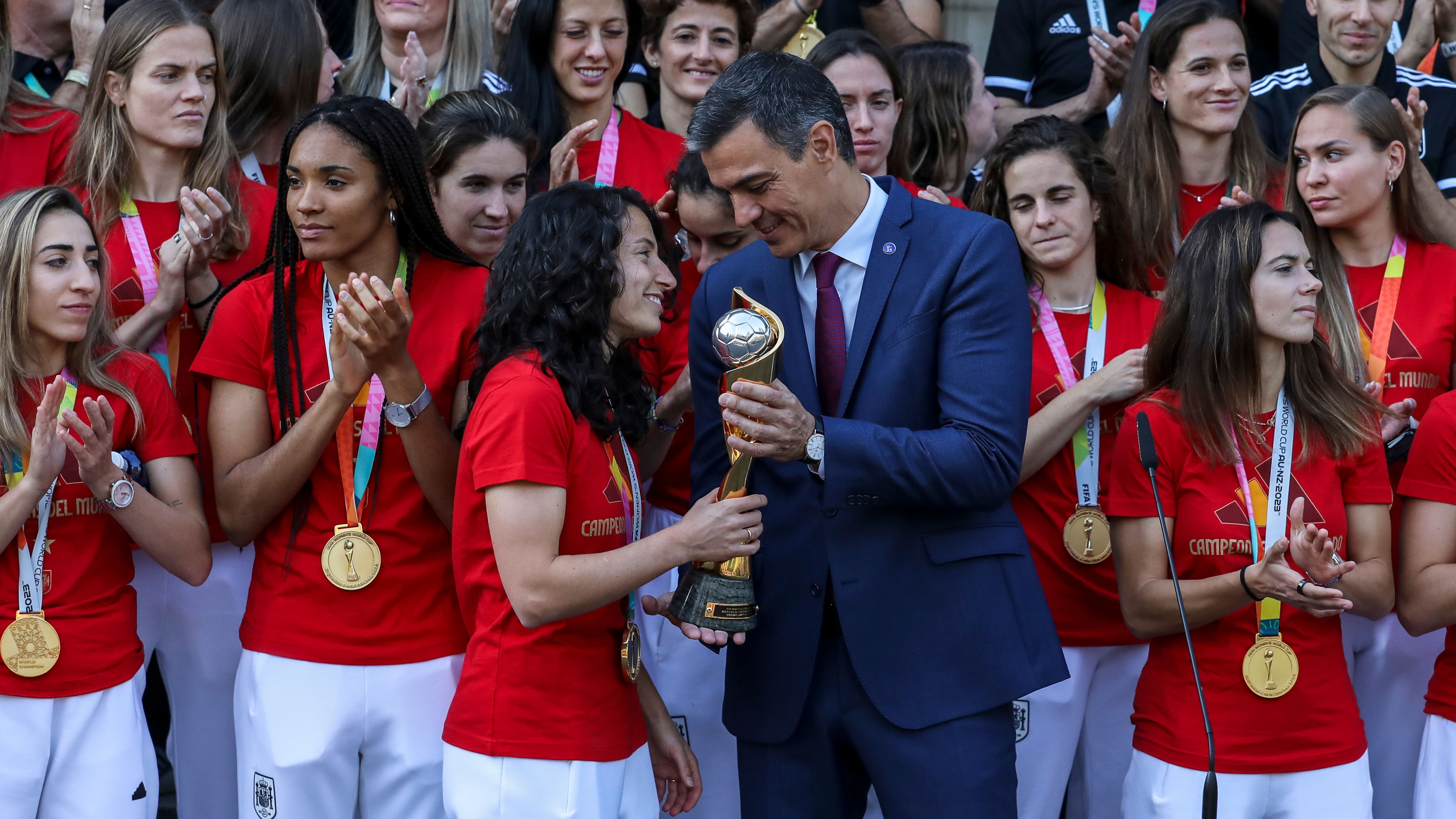Spanish Prime Minister Receives Women's World Cup Winners
