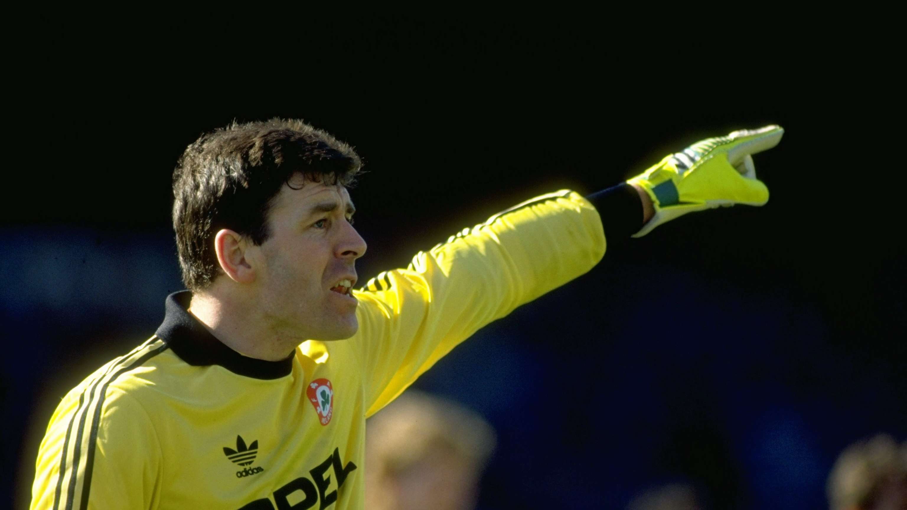 Pat Bonner of Ireland